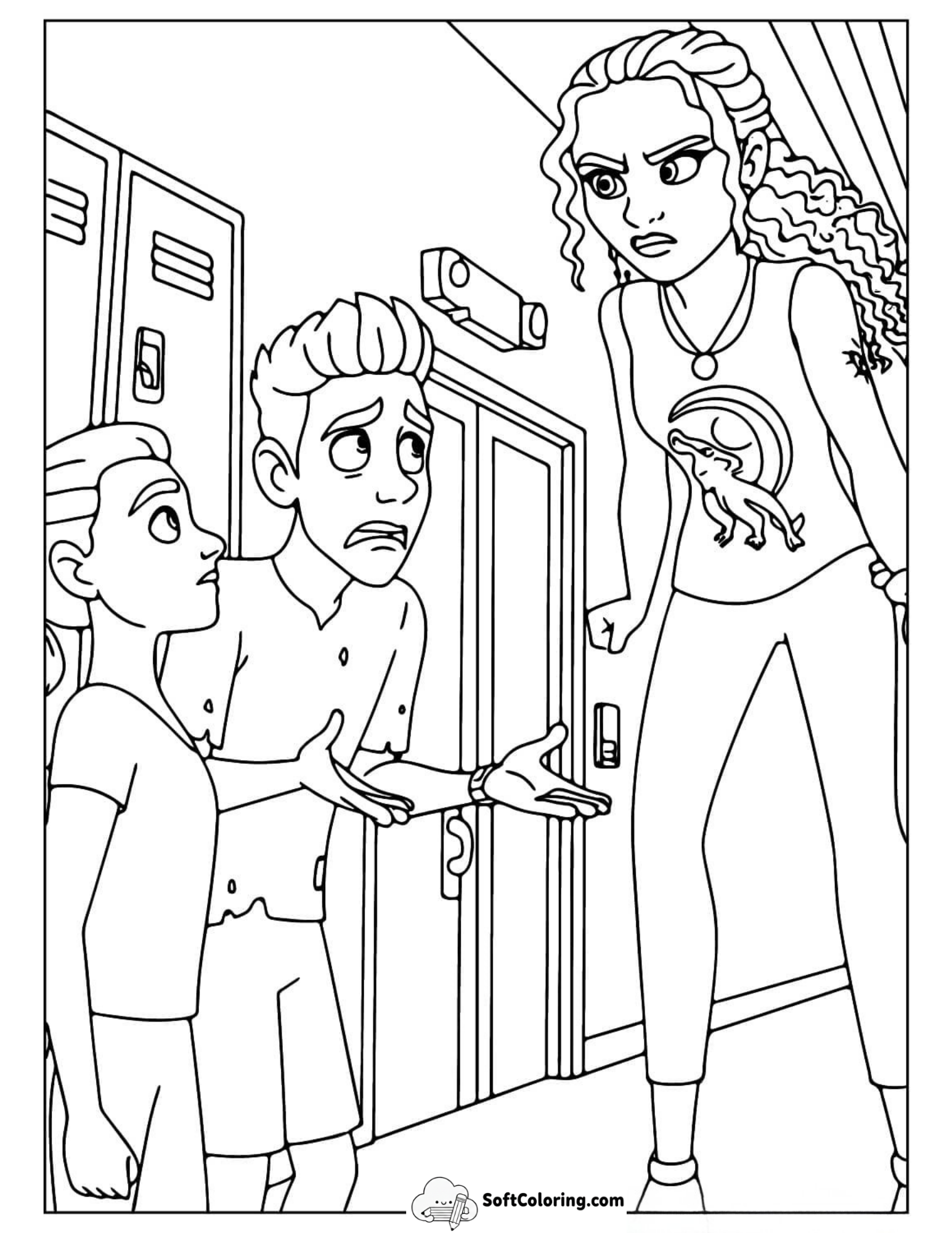 Eliza Scolding Zed And Bonzo