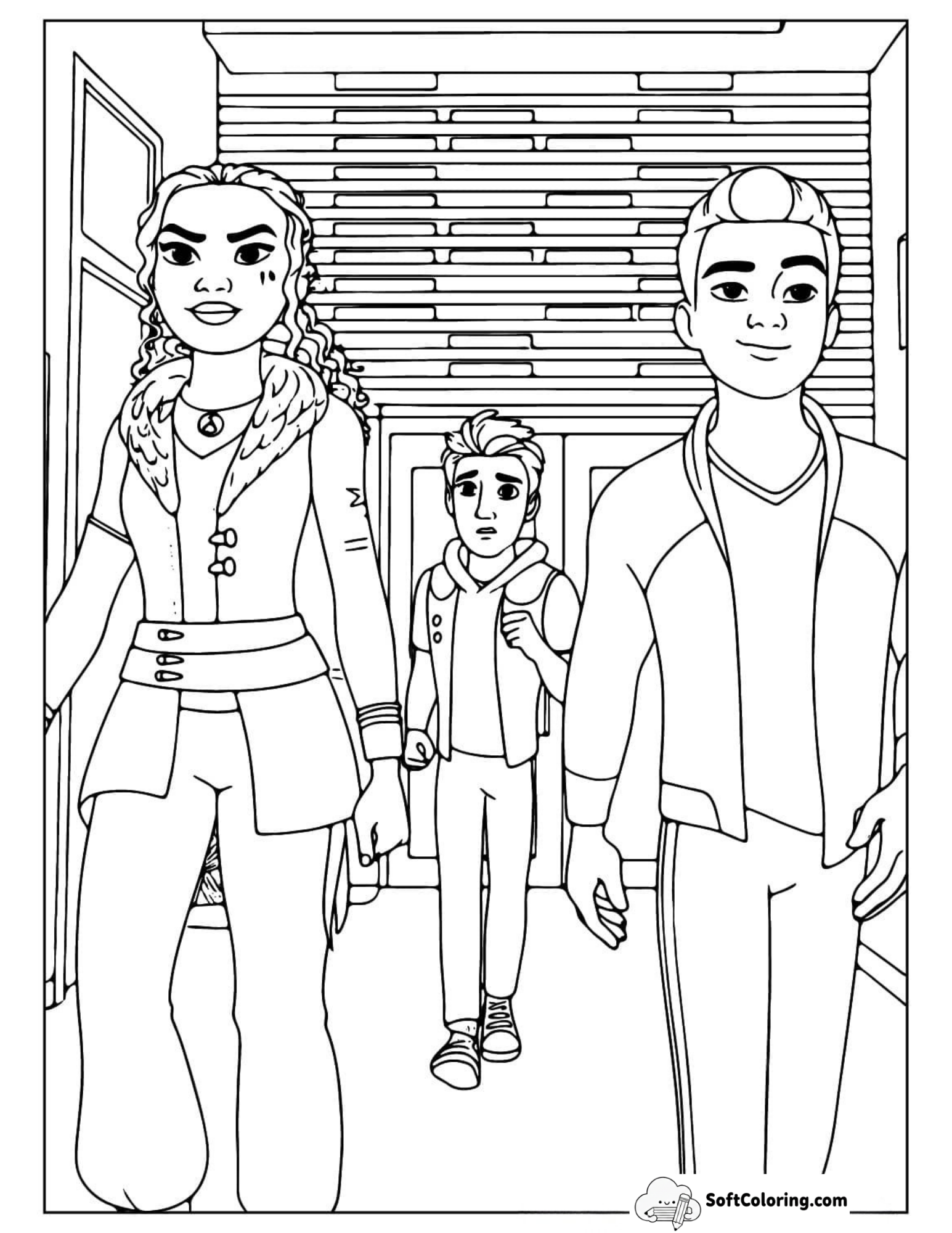 Eliza, Zed, And Bonzo Walking
