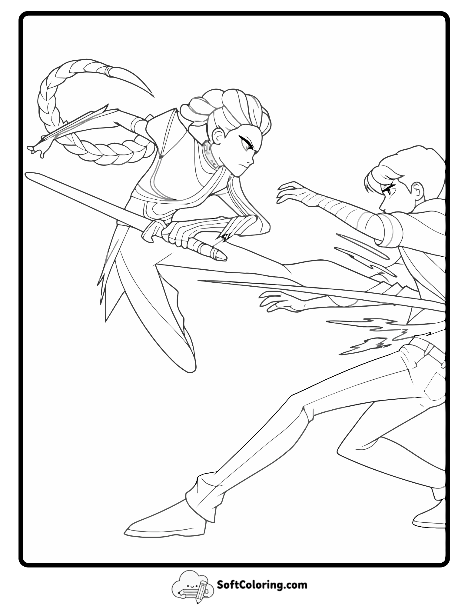 Epic Sword Vs Magic Battle
