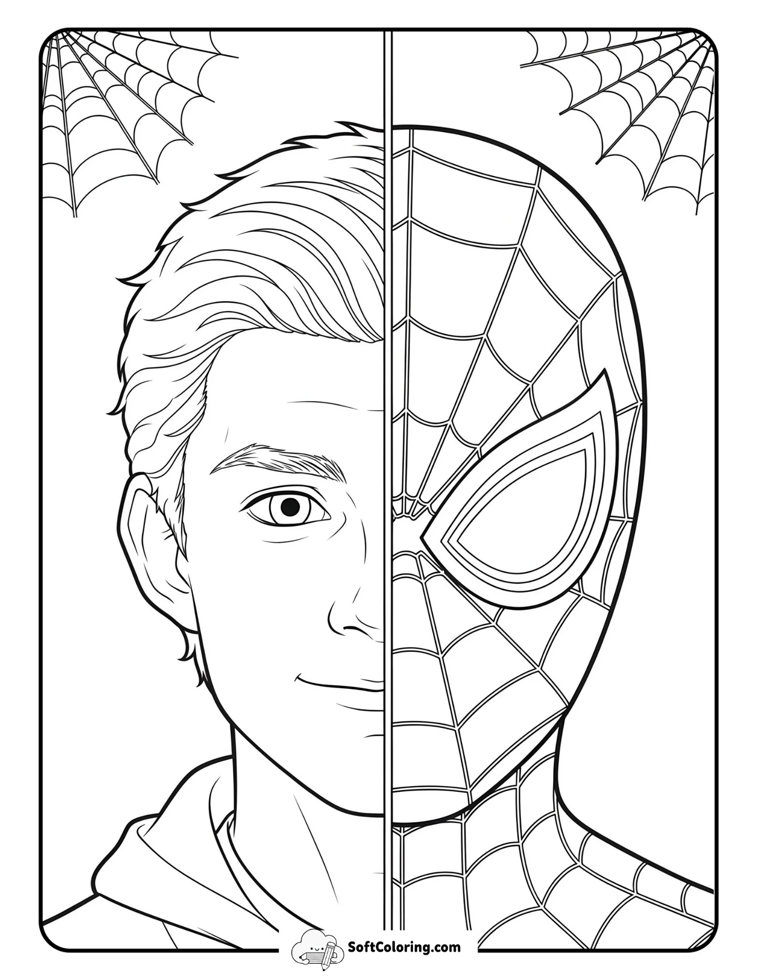 Half Spider-Man, Half Peter Parker