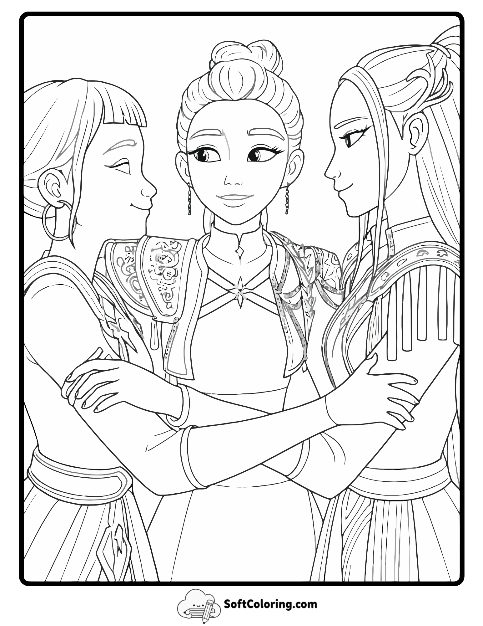 Huntrix Sisters Unity Moment