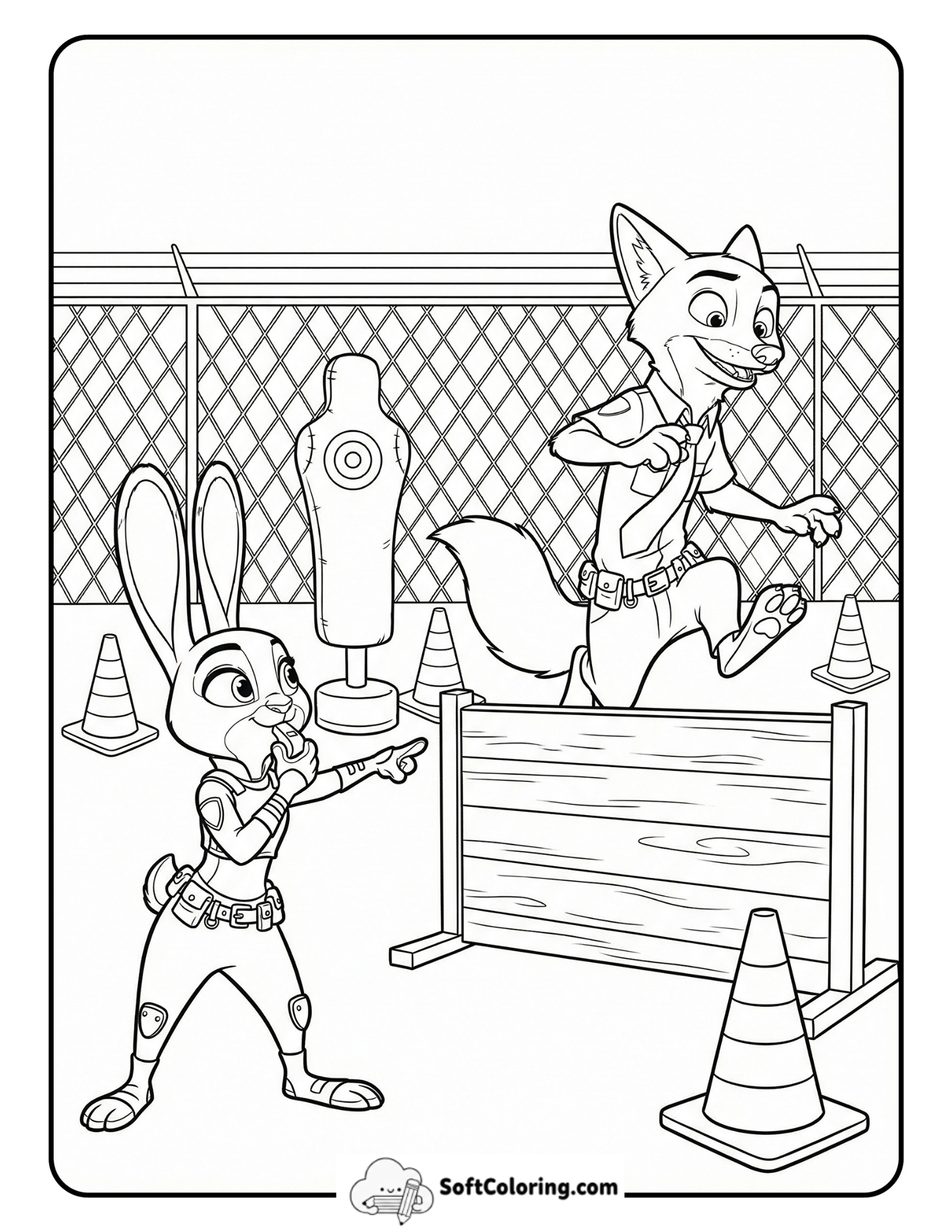 Judy And Nick Training Day
