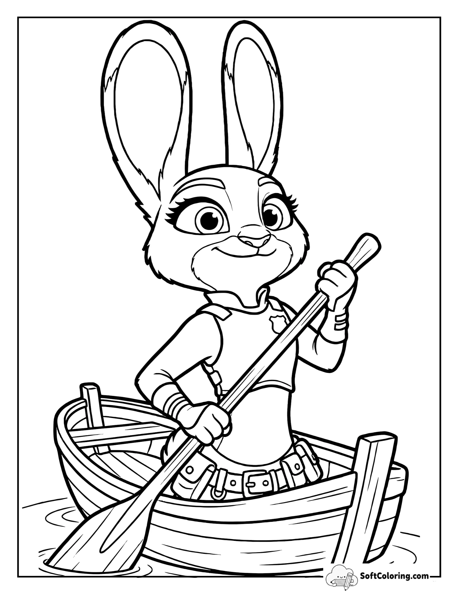 Judy Hopps Rowing