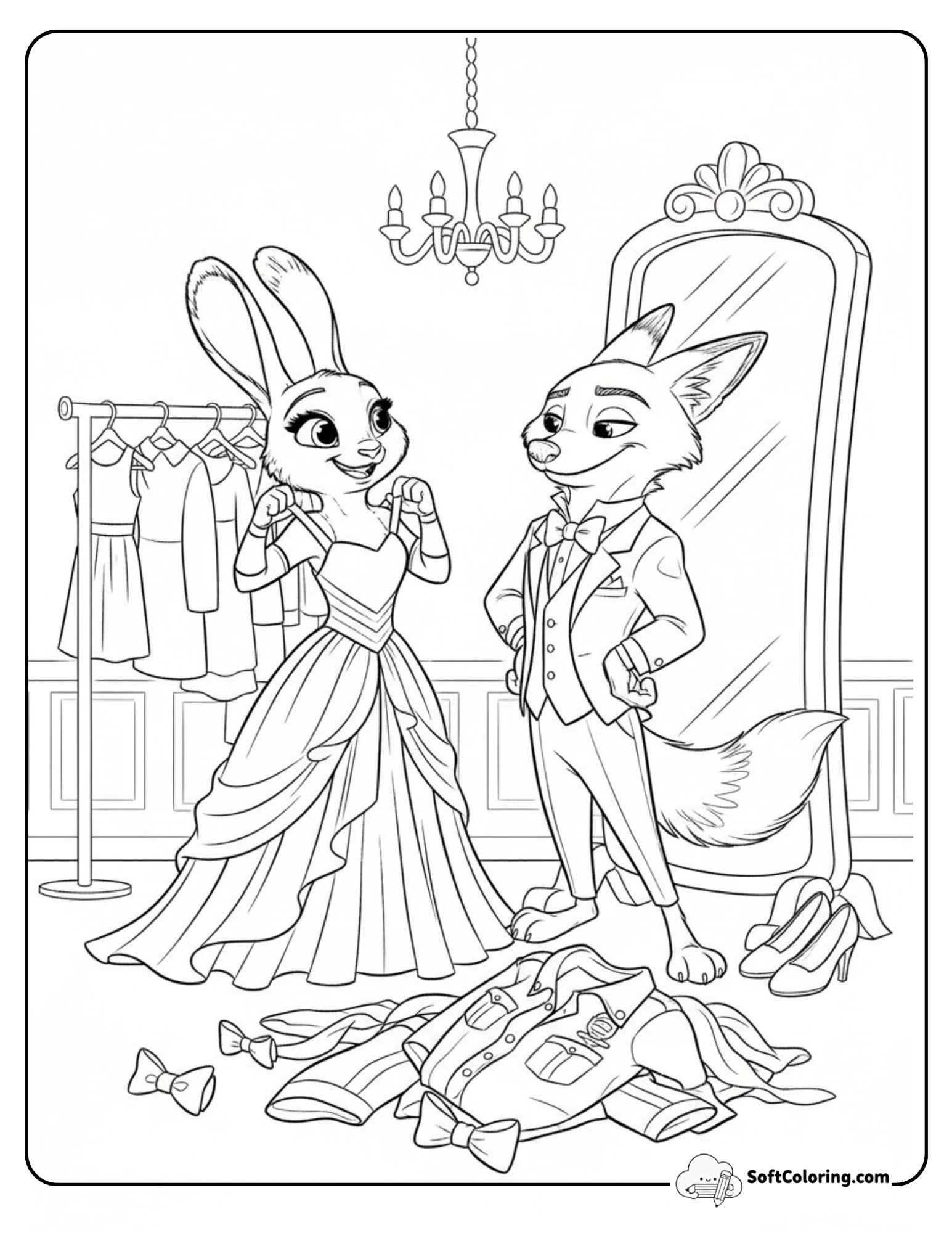 Judy And Nick Zootopia Formal Wear