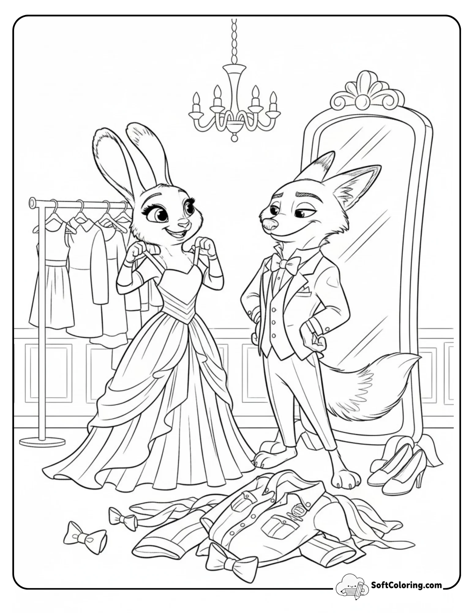 Judy And Nick Zootopia Formal Wear