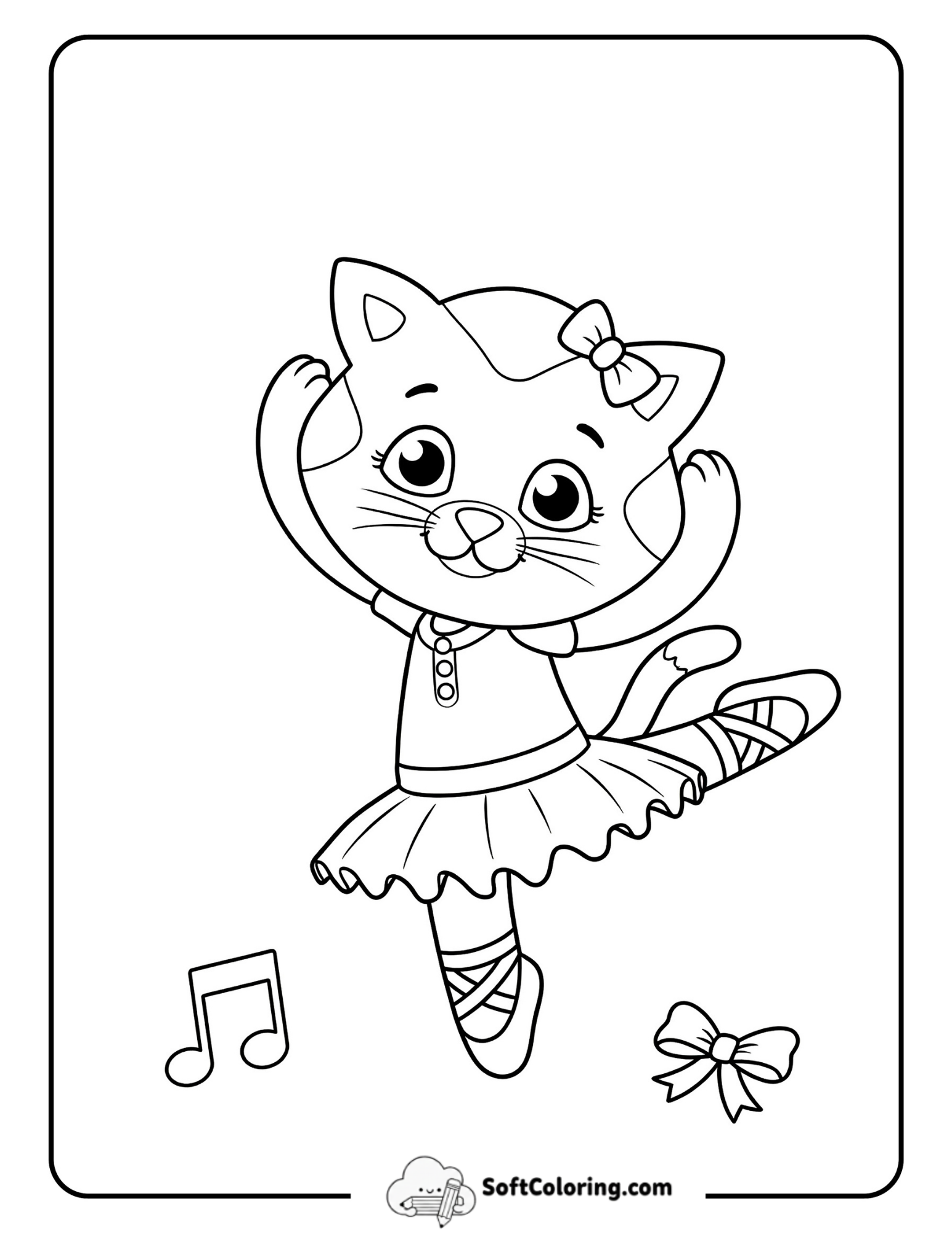 Katerina Kittycat Dances Like A Ballerina