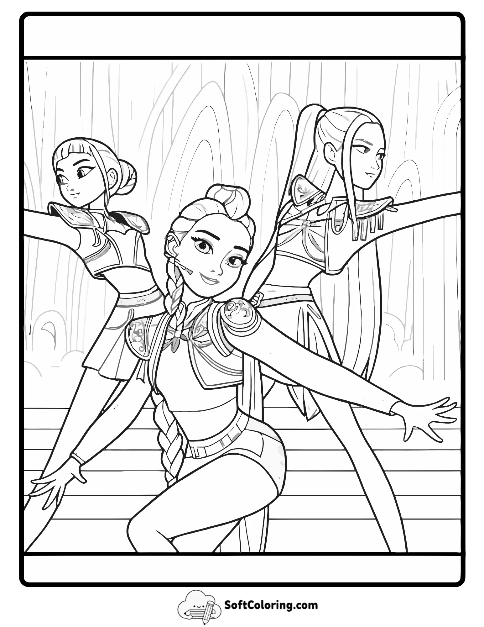 Kpop Demon Hunters Dancers Performance