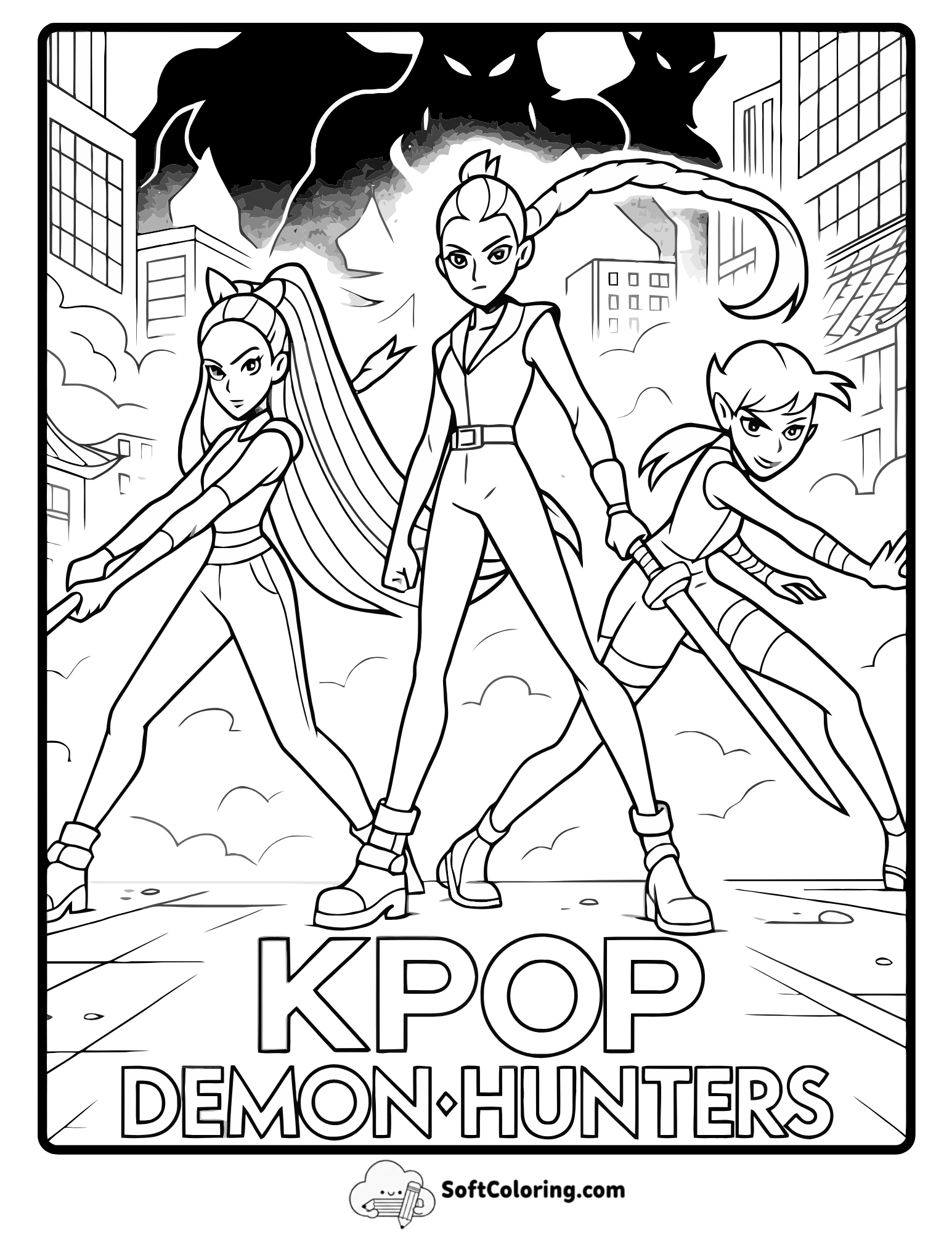 Kpop Demon Hunters Epic Demon Battle