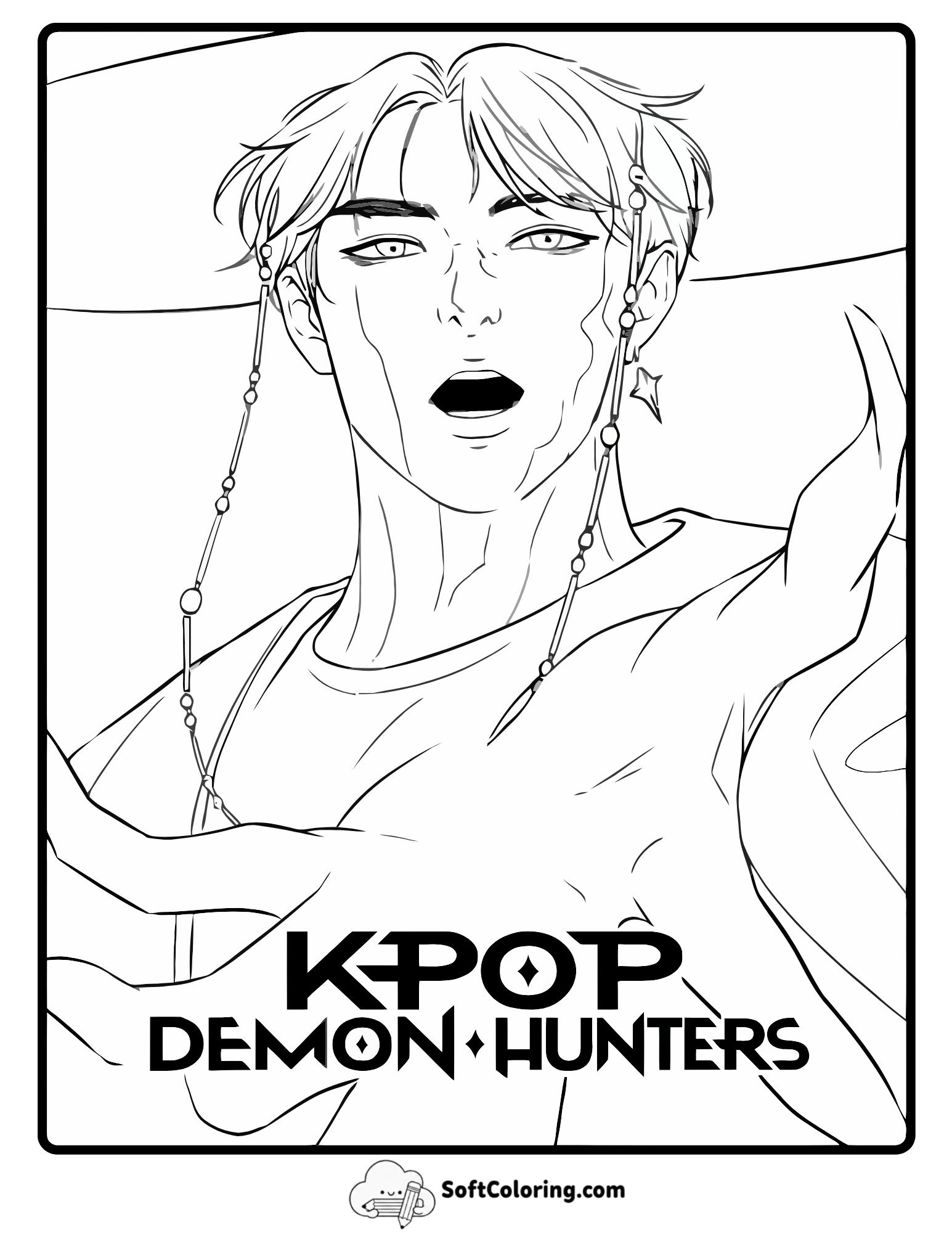 Kpop Demon Hunters Male Character