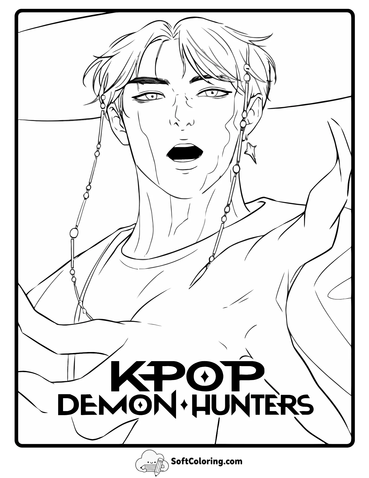 Kpop Demon Hunters Male Character