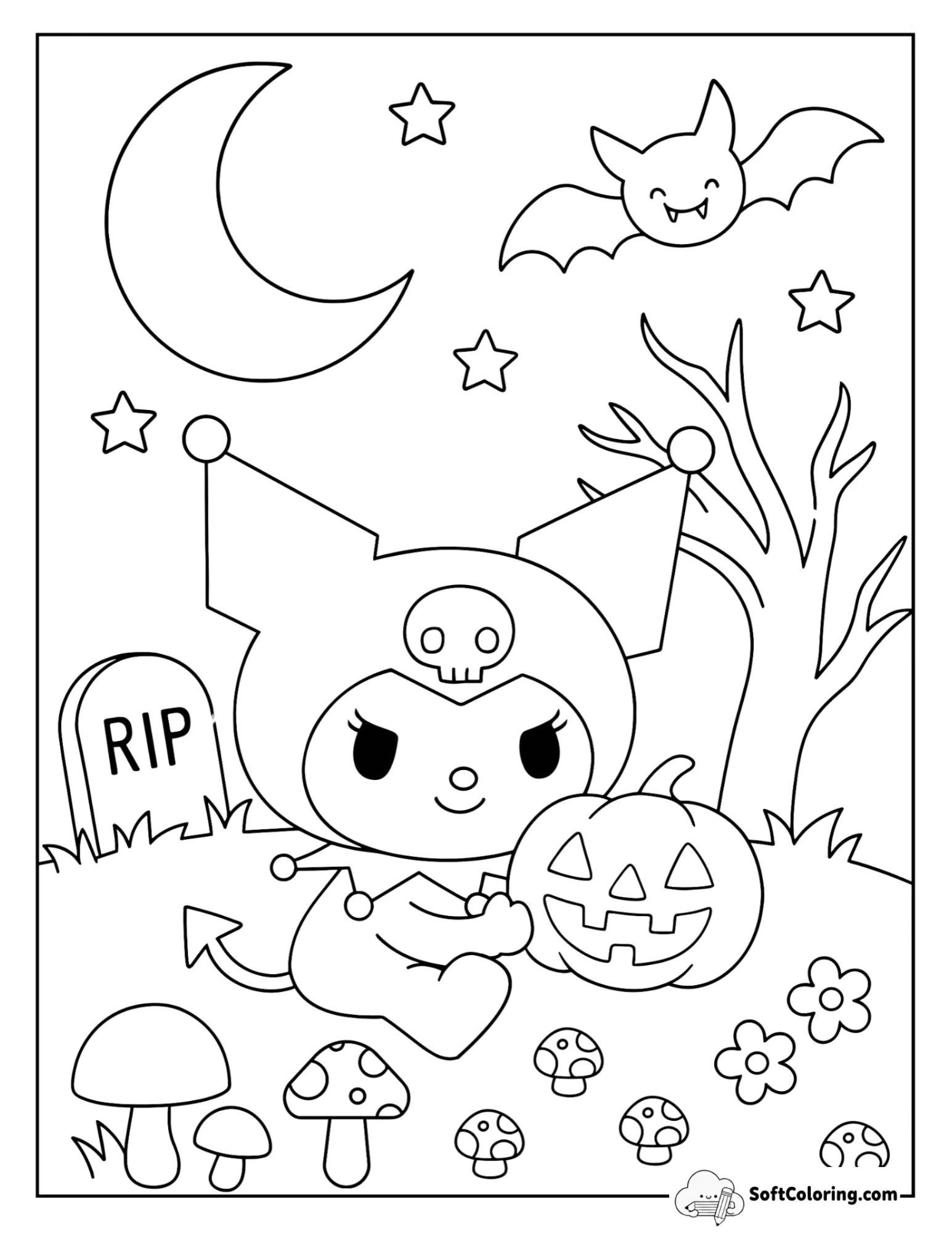 Moonlit Mischief With Kuromi