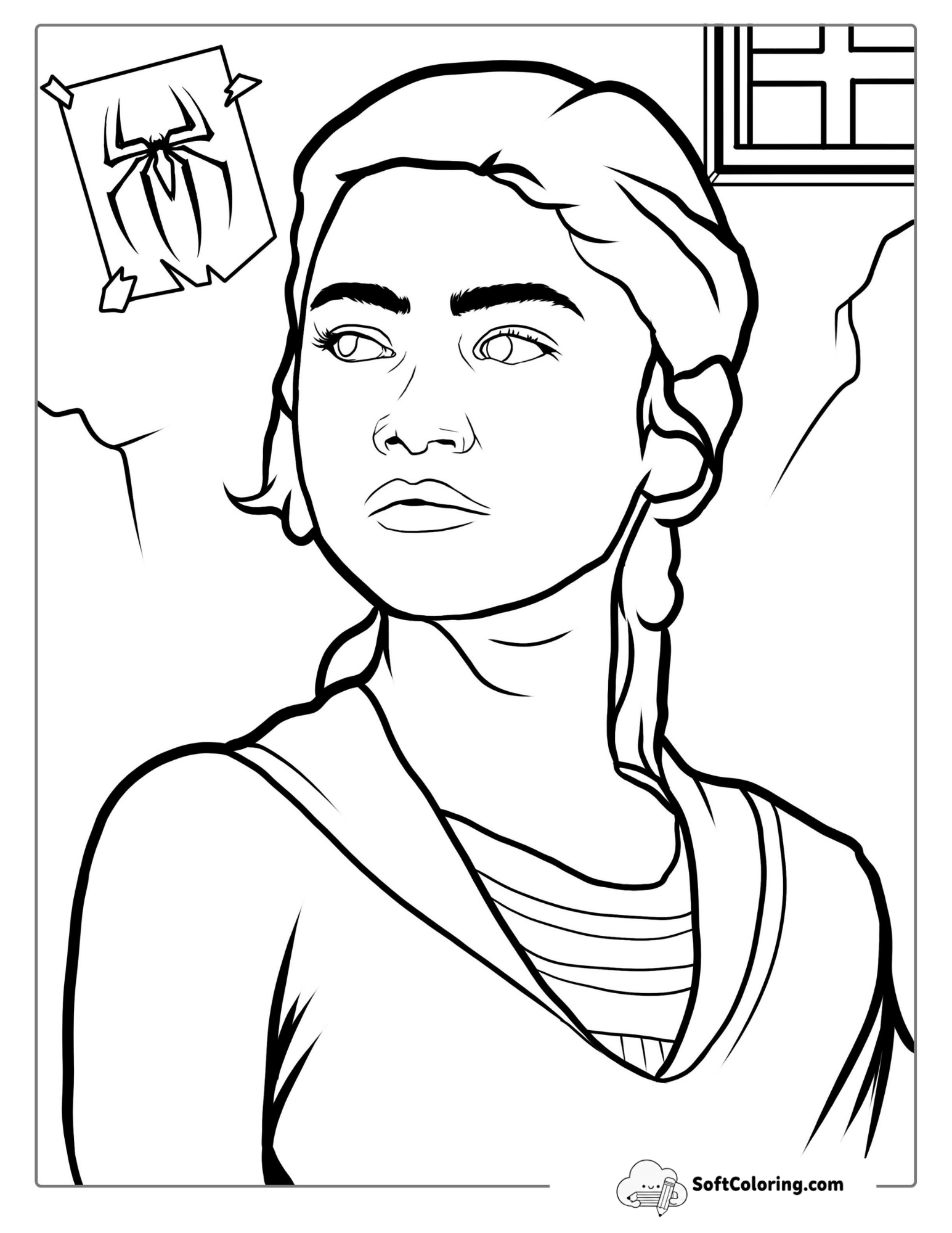 Mj Michelle Coloring Page