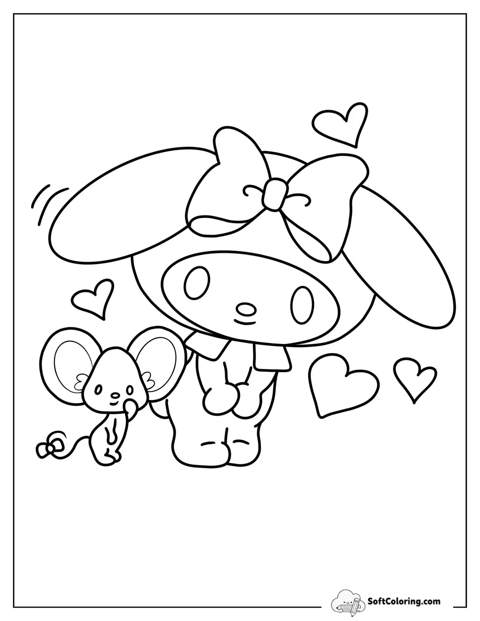 My Melody With Best Friend Flat