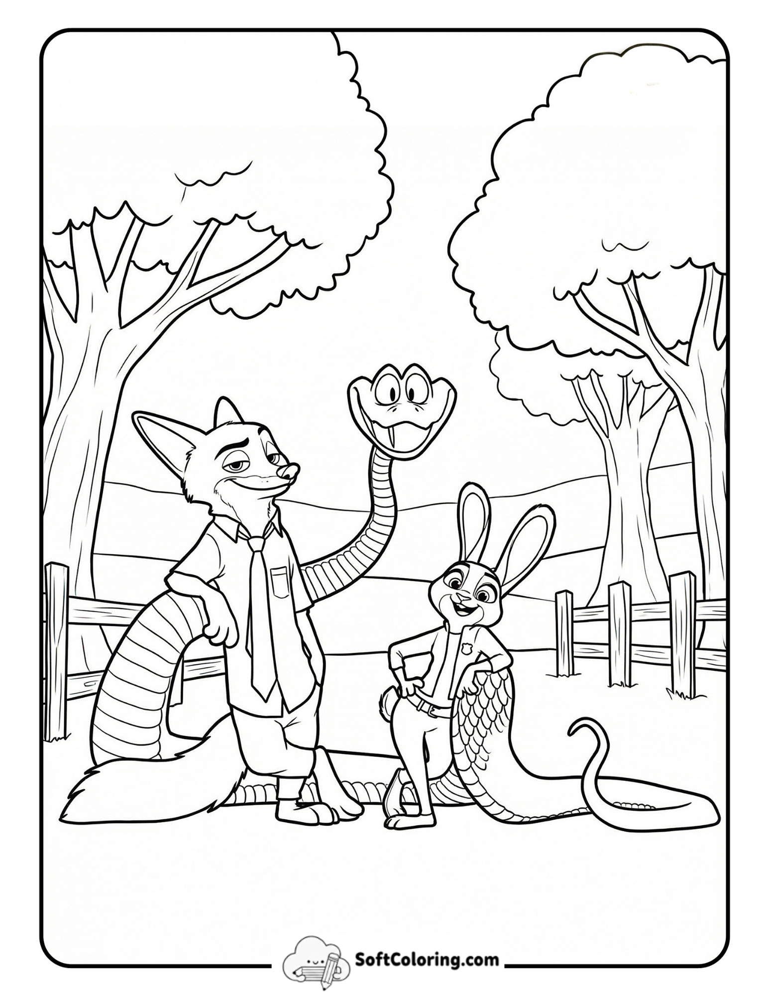 Nick, Judy, And Gary In The Park