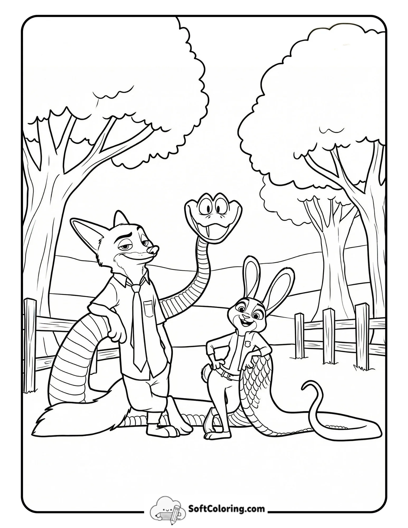 Nick, Judy, And Gary In The Park