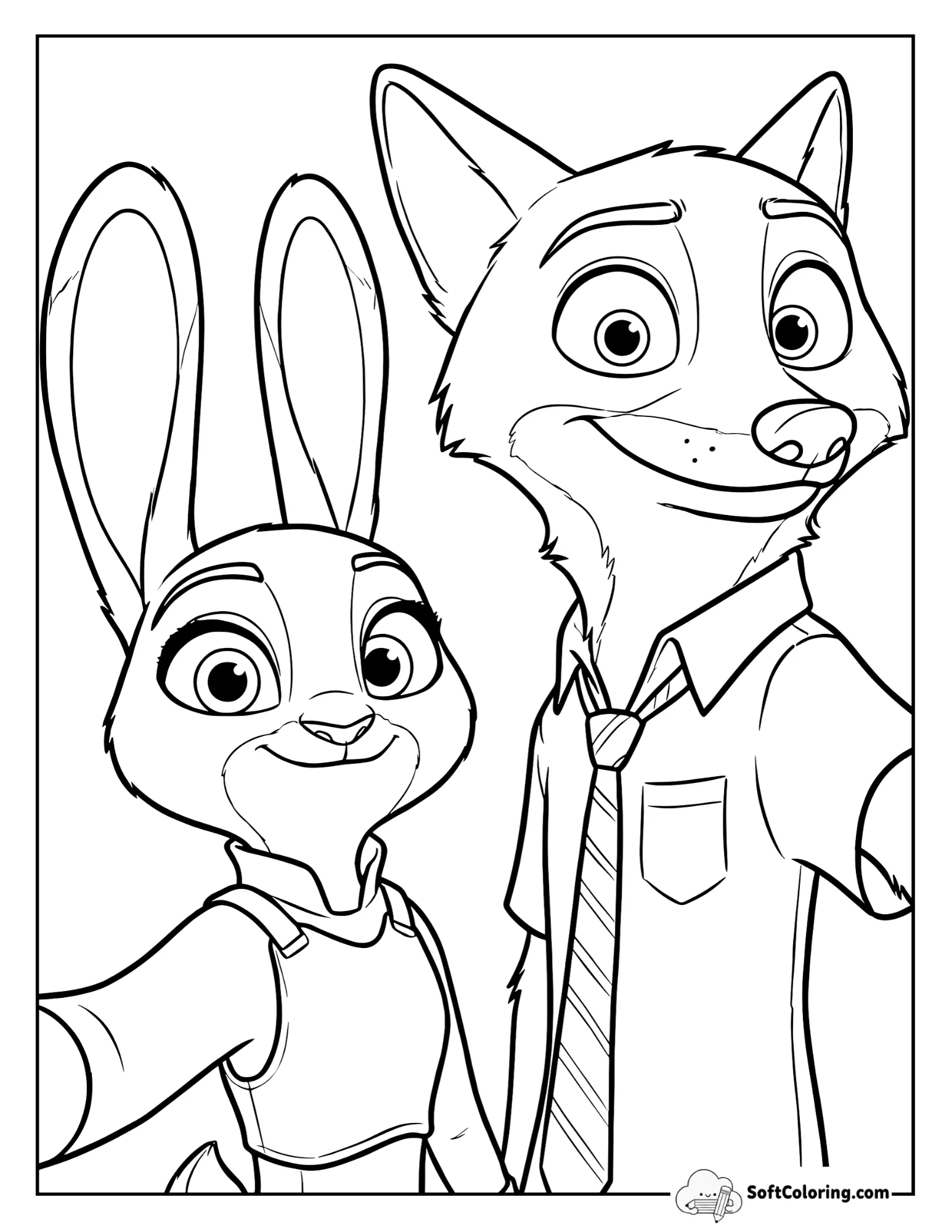 Judy Hopps And Nick Wilde Selfie