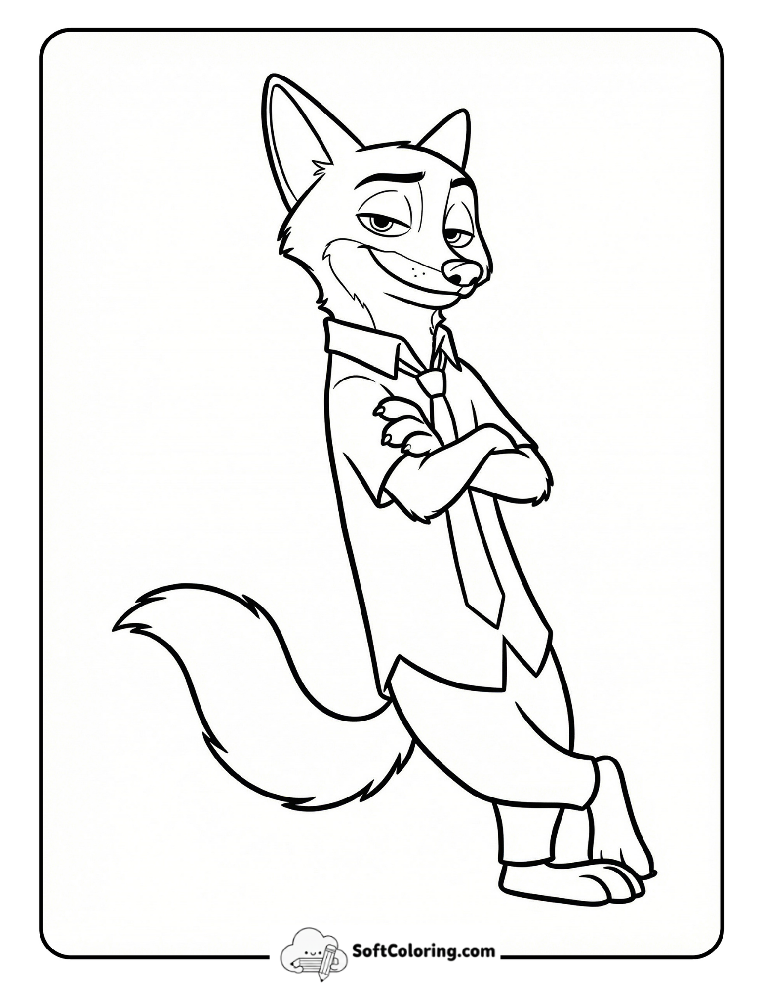 Nick Wilde Classic Lean
