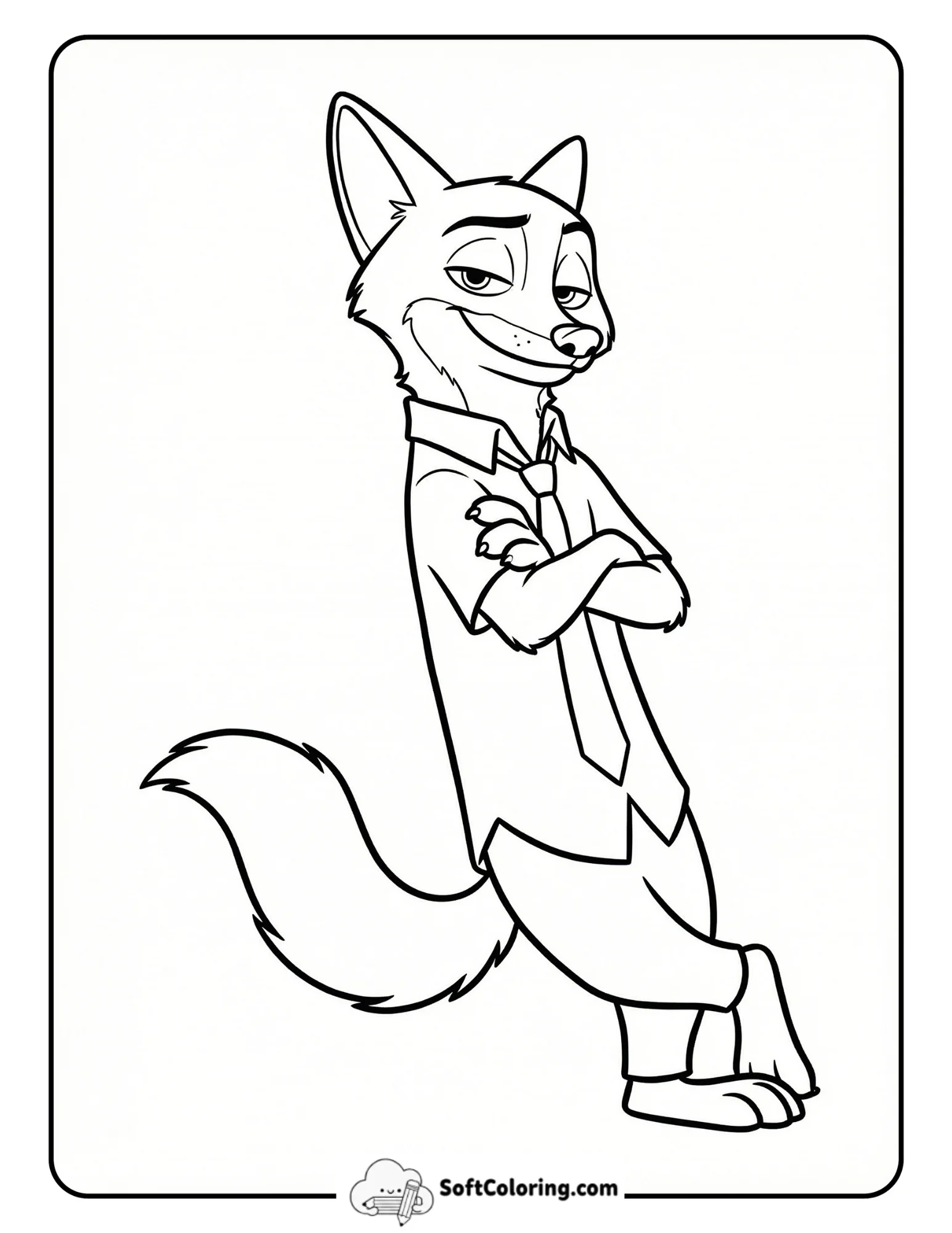 Nick Wilde Classic Lean
