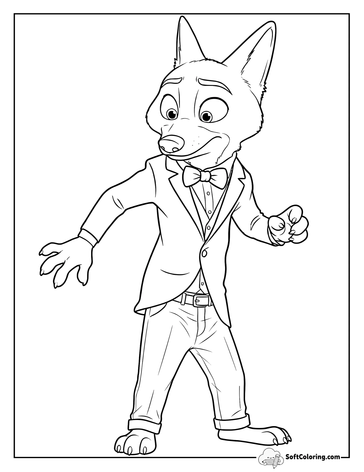 Nick Wilde In A Suit