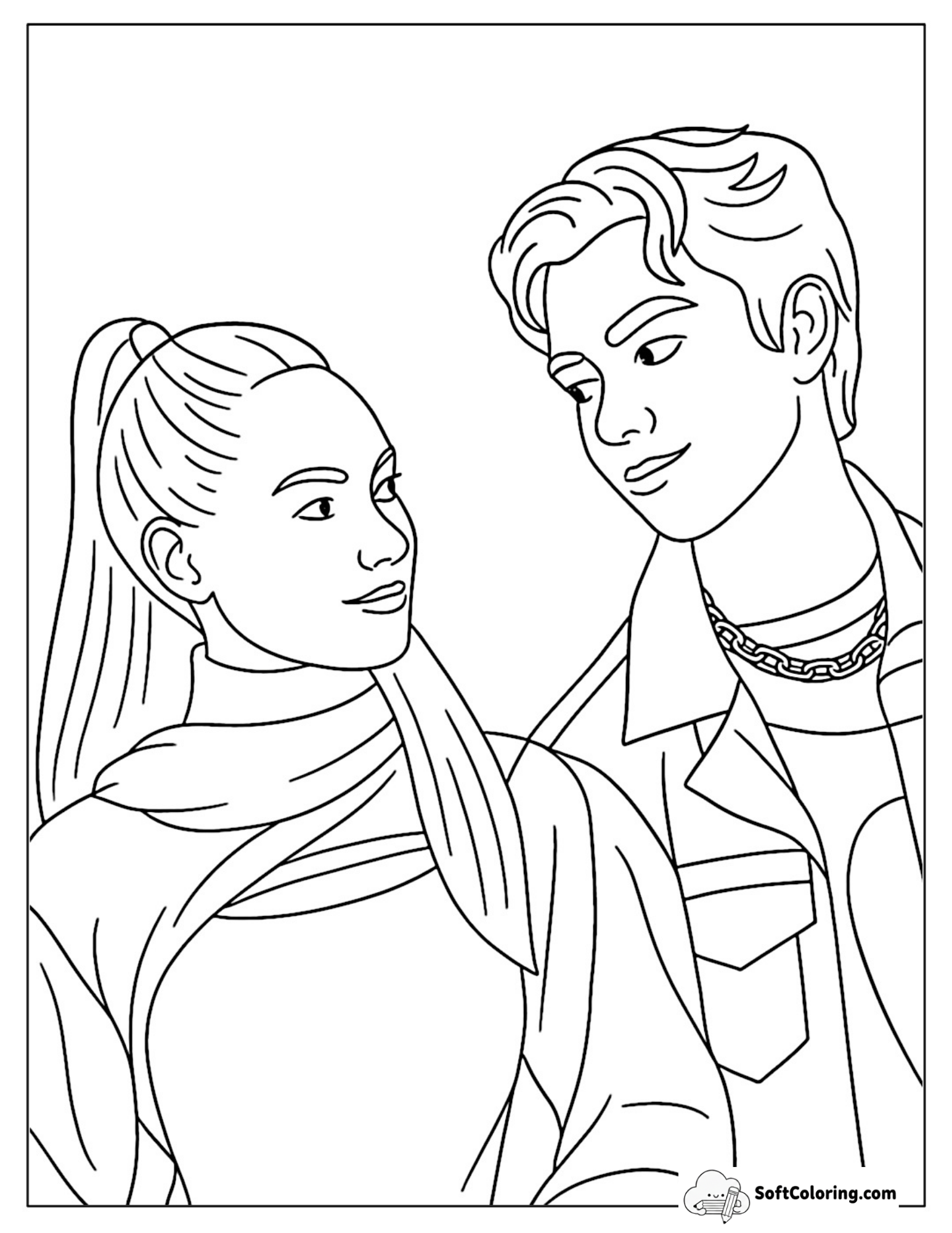Addison And Zed Standing Together
