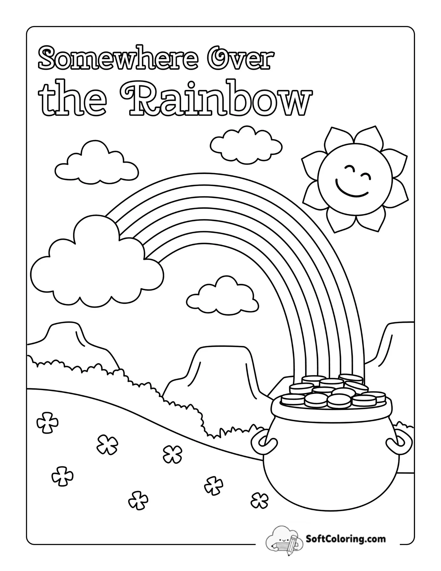 "Somewhere Over The Rainbow" Pot Of Gold