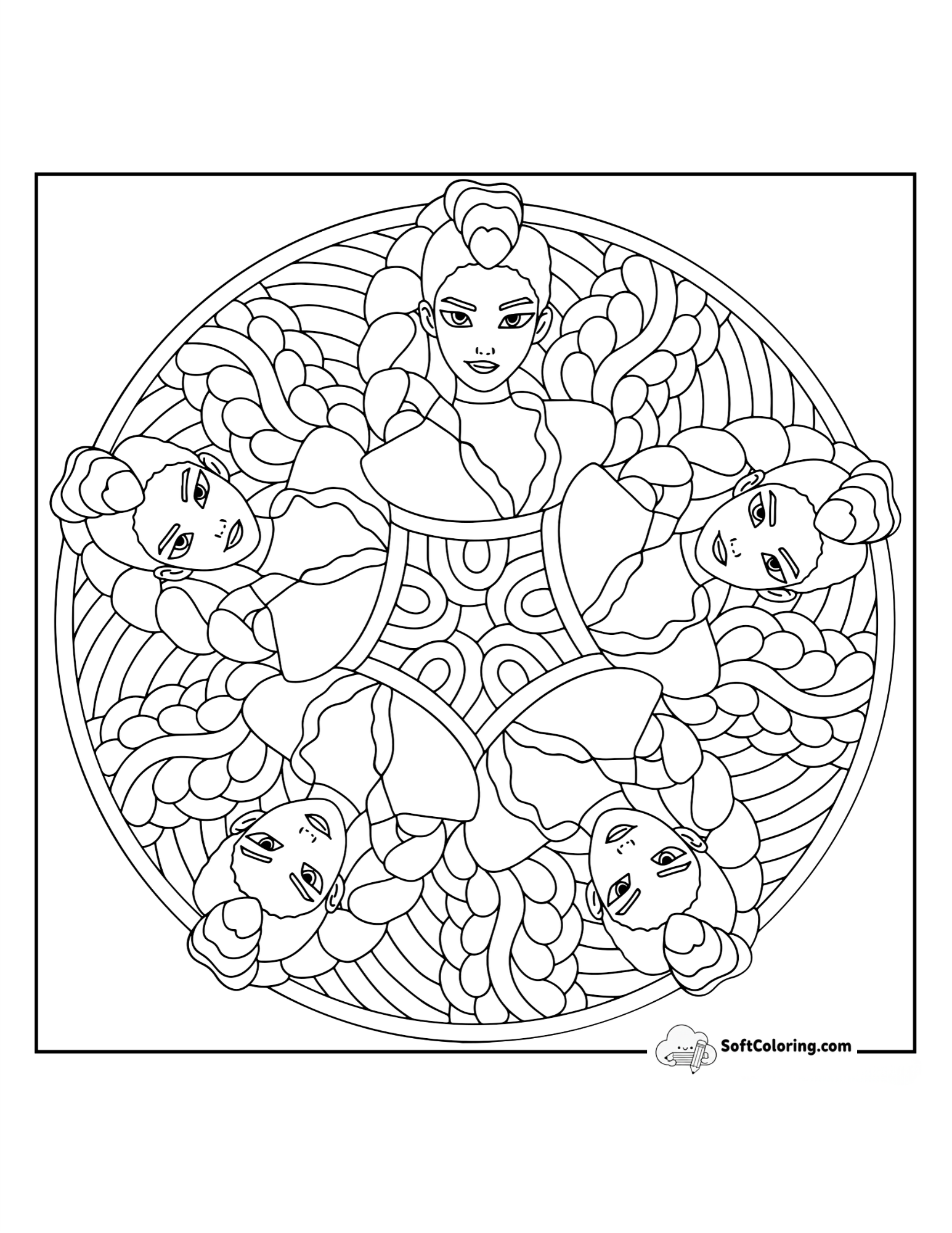 Rumi Mandala Zen Kpop Magic Flow