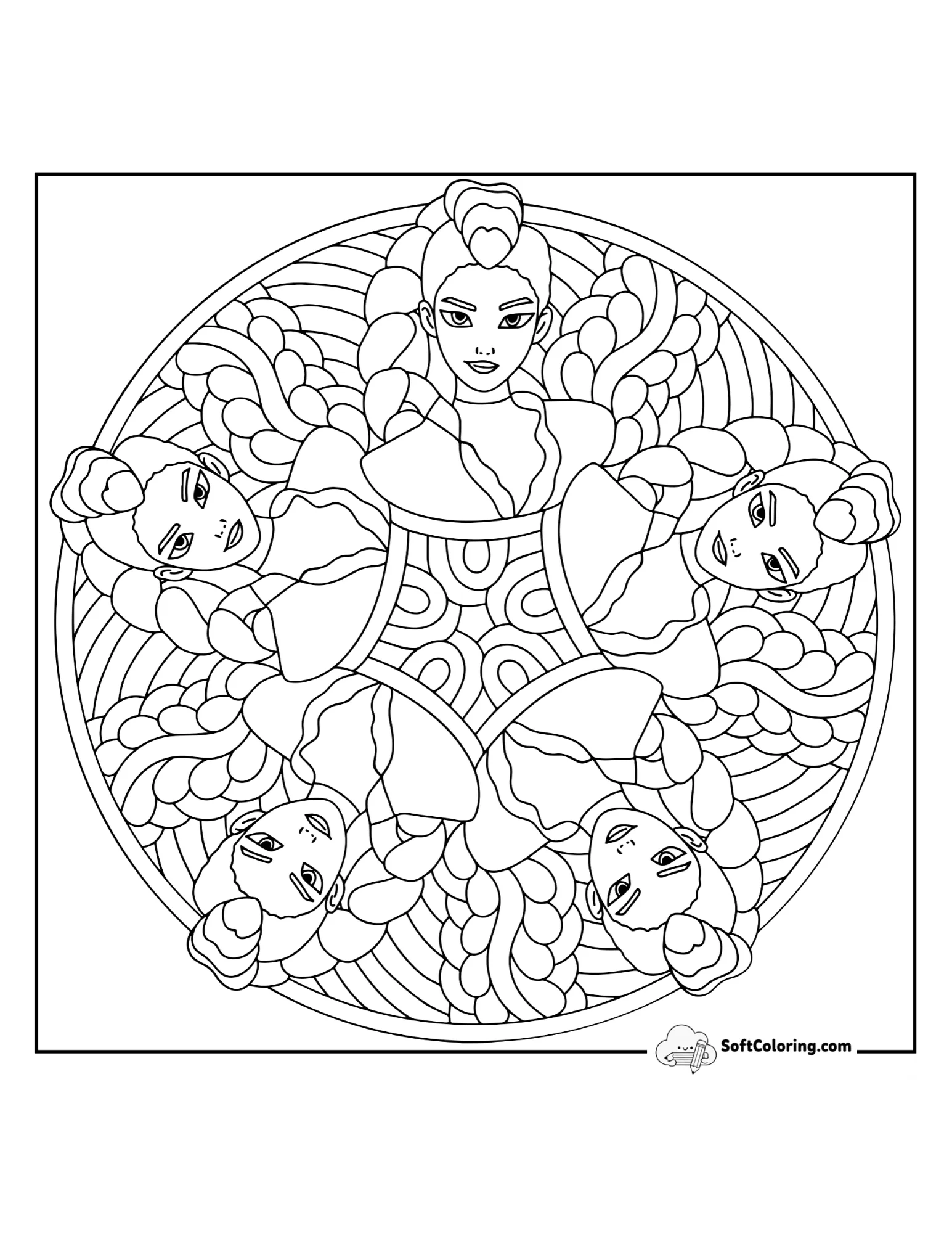 Rumi Mandala Zen Kpop Magic Flow