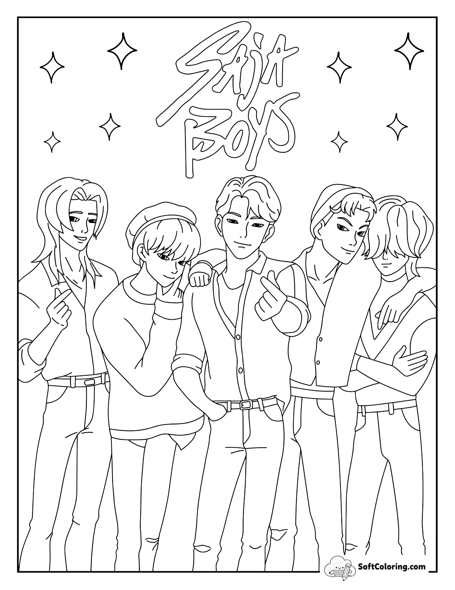 Meet The Saja Boysmembers