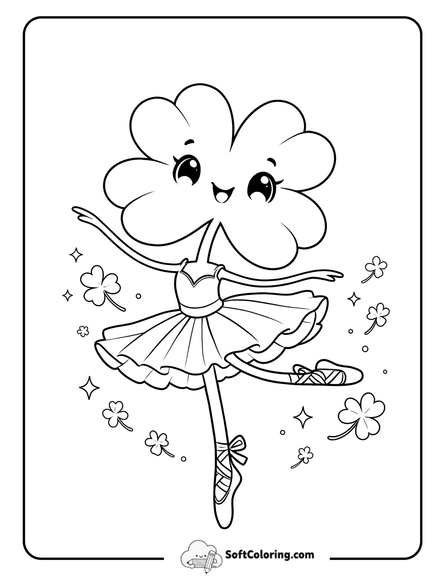 Happy Shamrock Ballerina