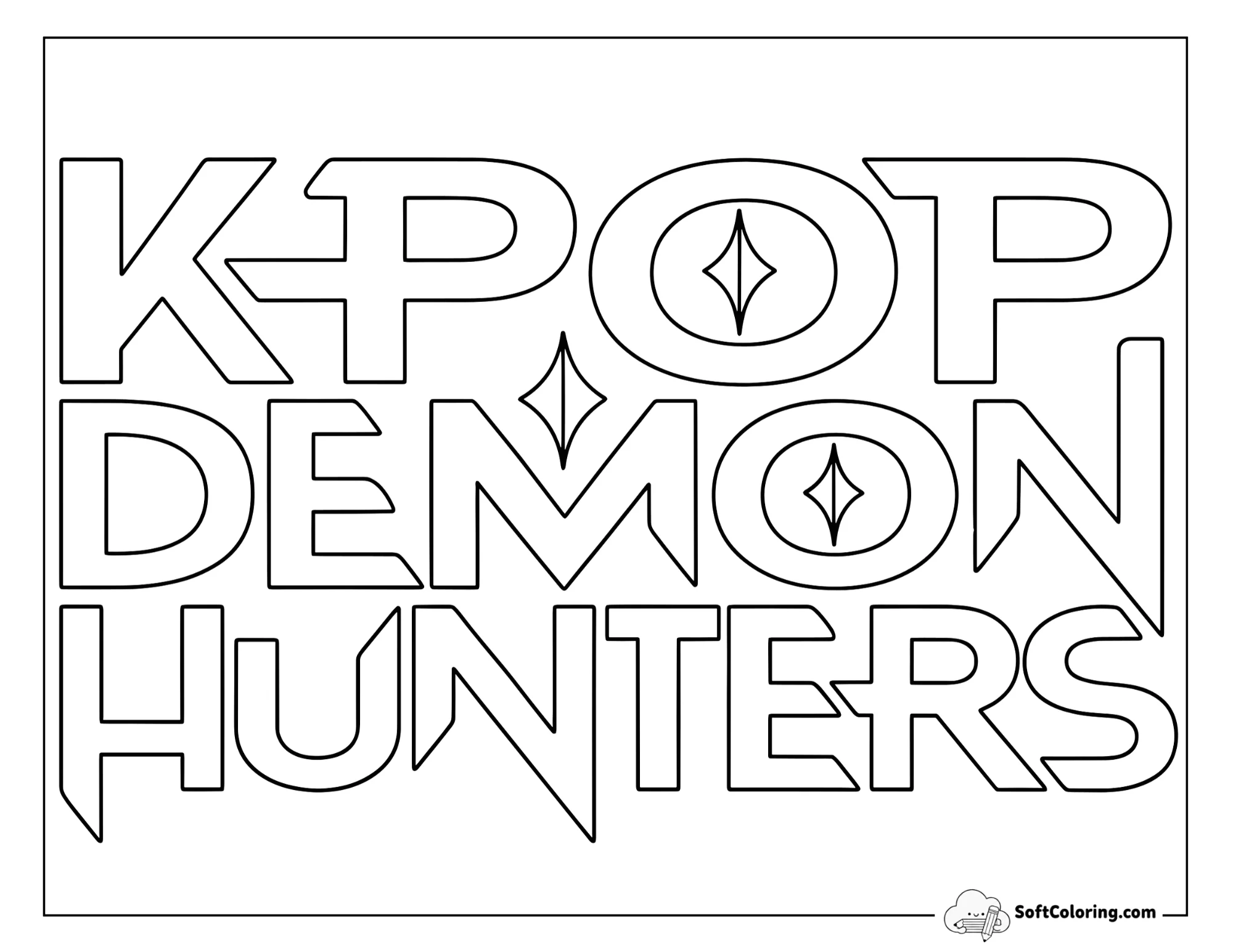 Kpop Demon Hunters Logo