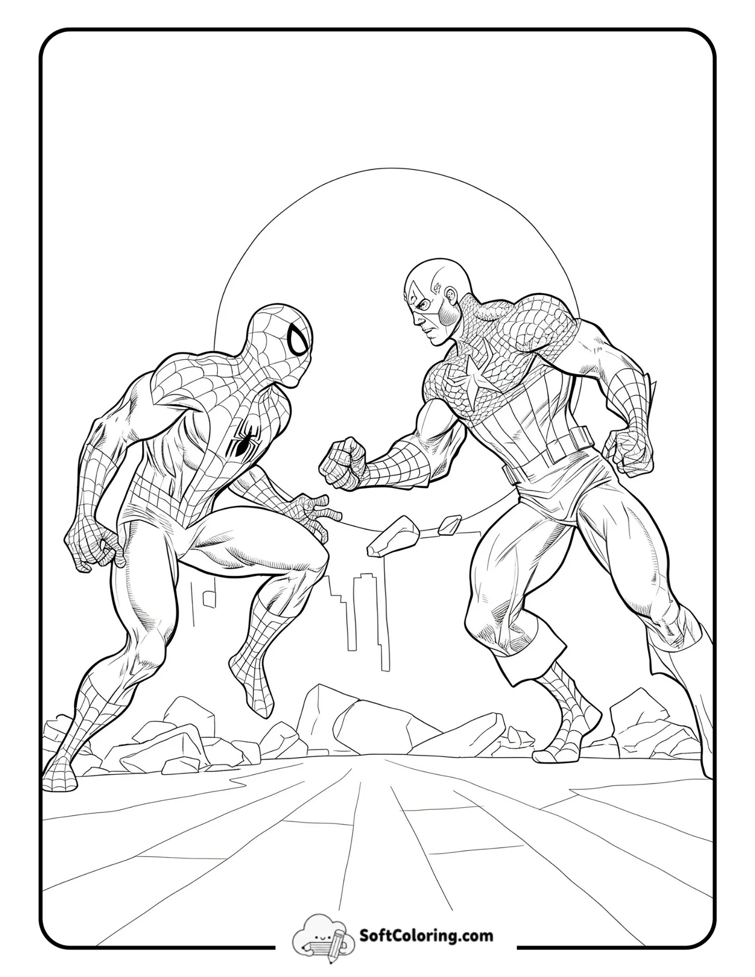 Spider-Man Vs. Captain America