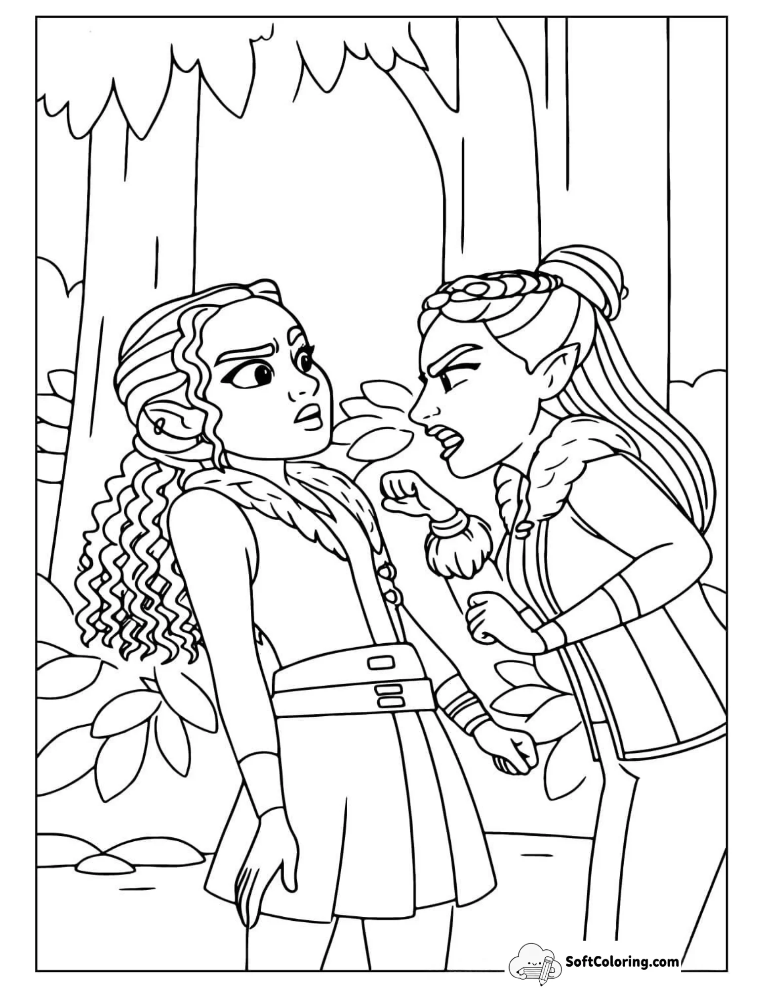 Wynter And Willa Confrontation