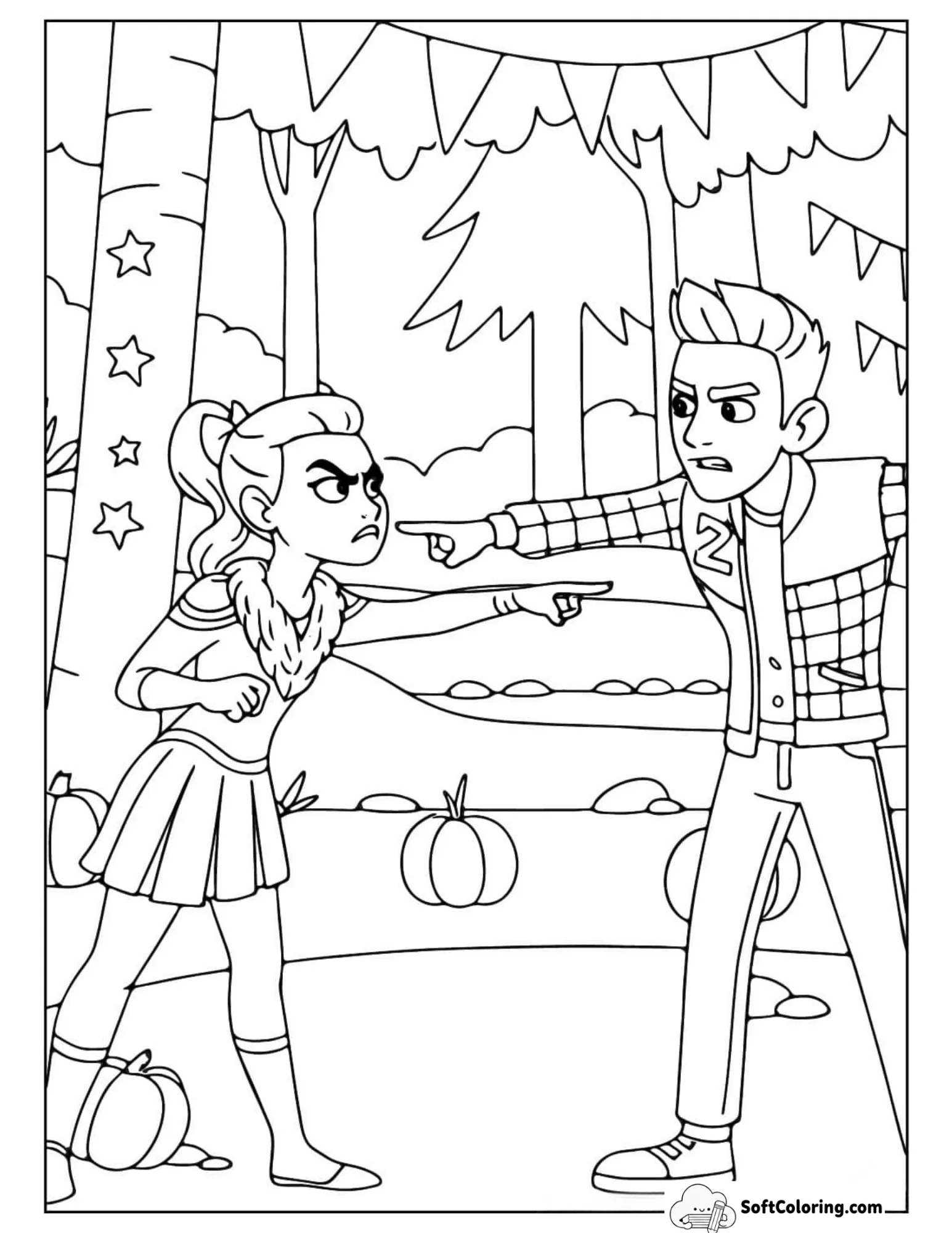 Wynter And Zed Arguing
