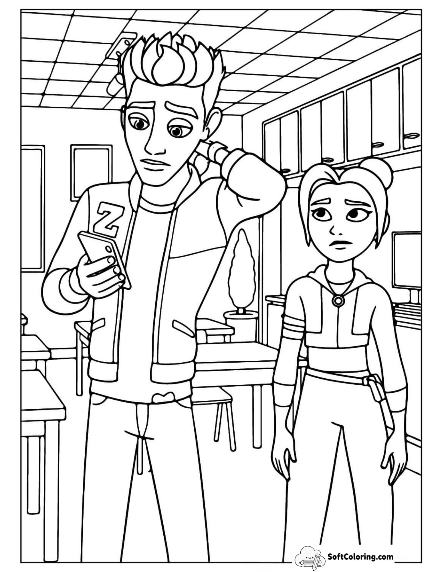 Zed And Eliza Concerned