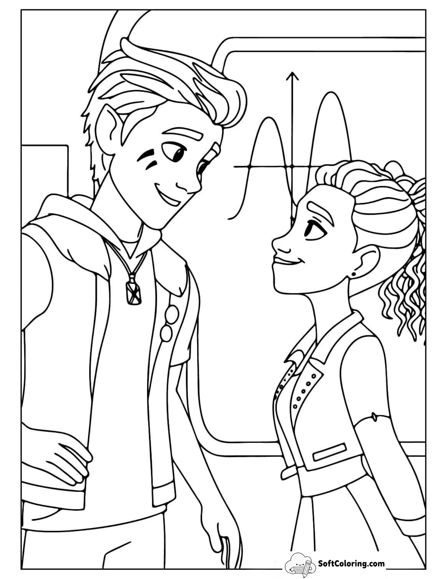 Zed And Eliza Smiling