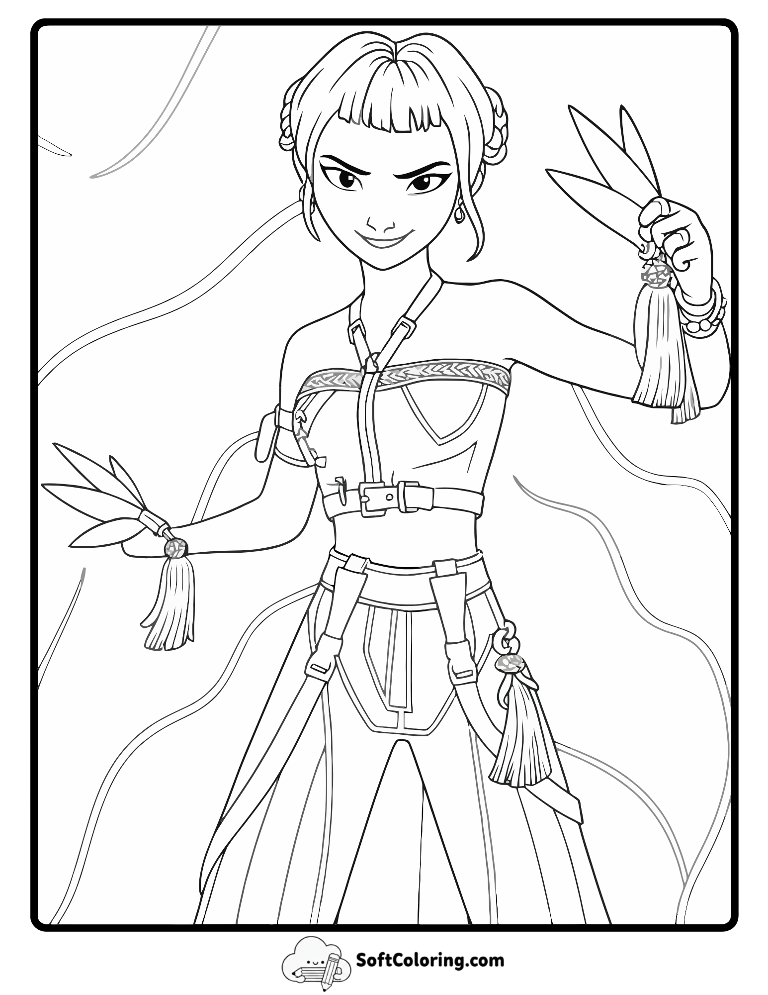 Zoey Blade Form Wind Strike
