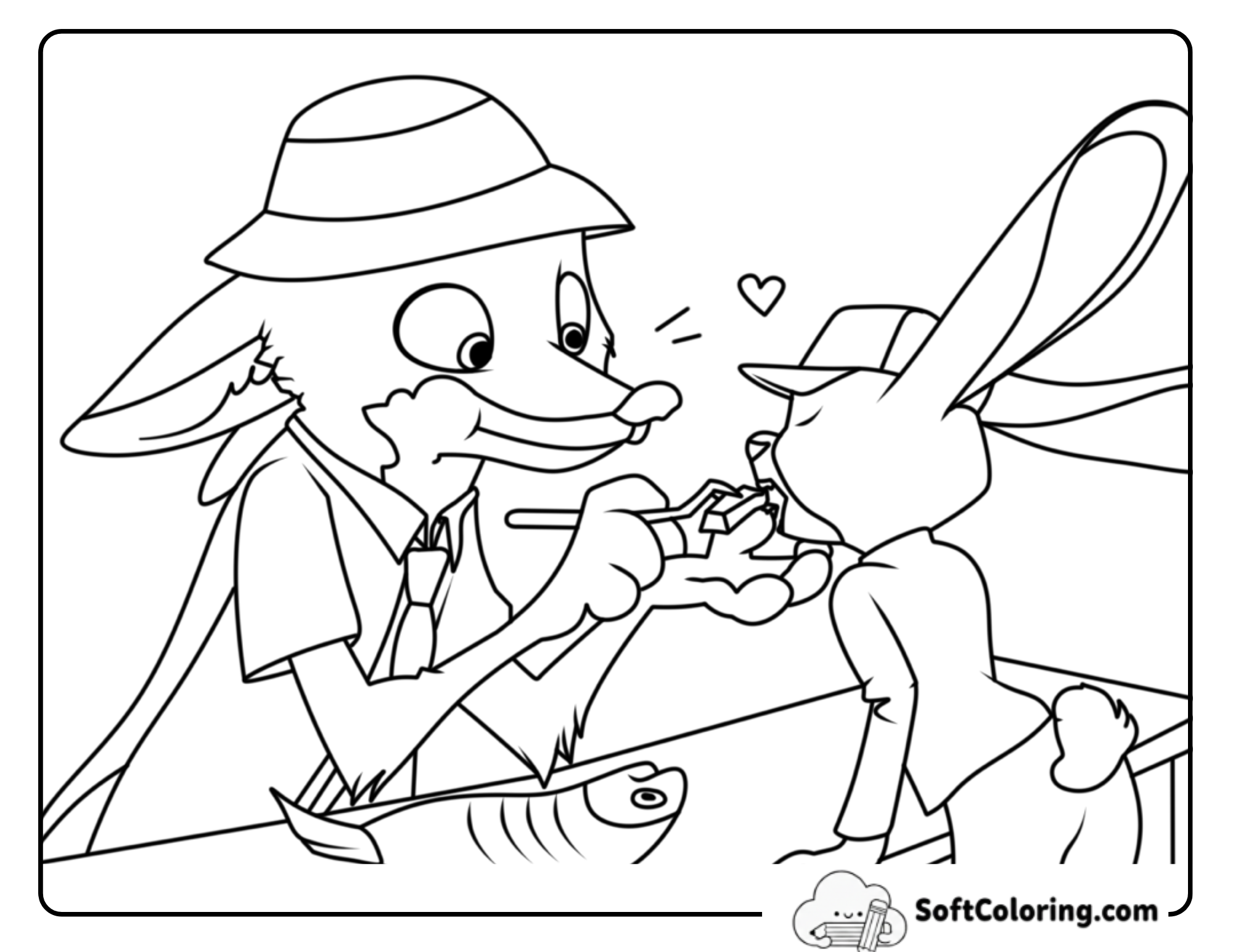 Cute Gary Snake Character Enjoying Food
