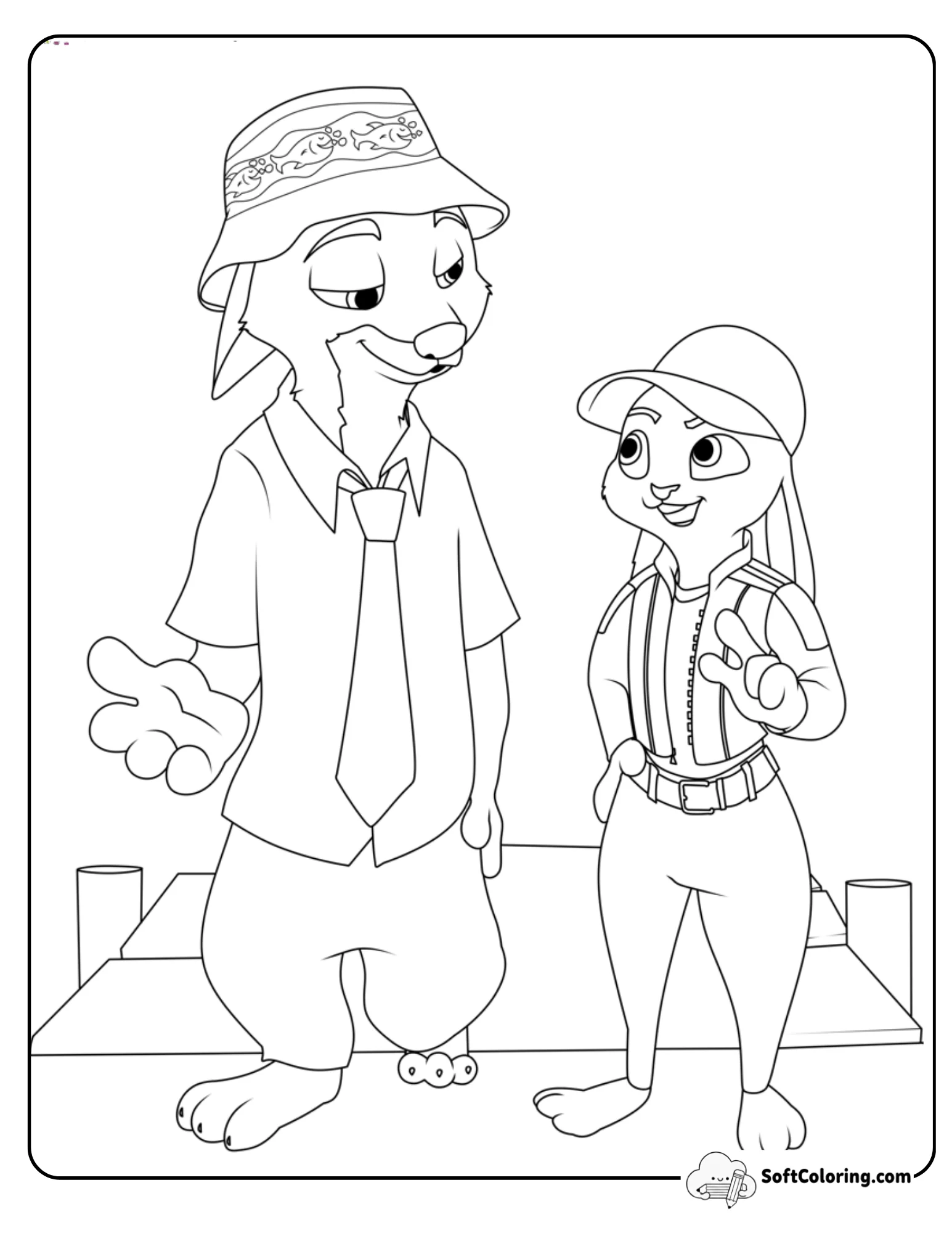Udy Hopps And Nick Wilde Best Friends