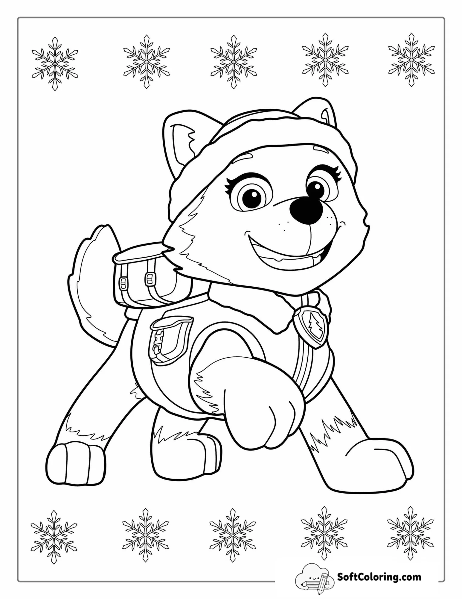 Coloring Page Of Everest