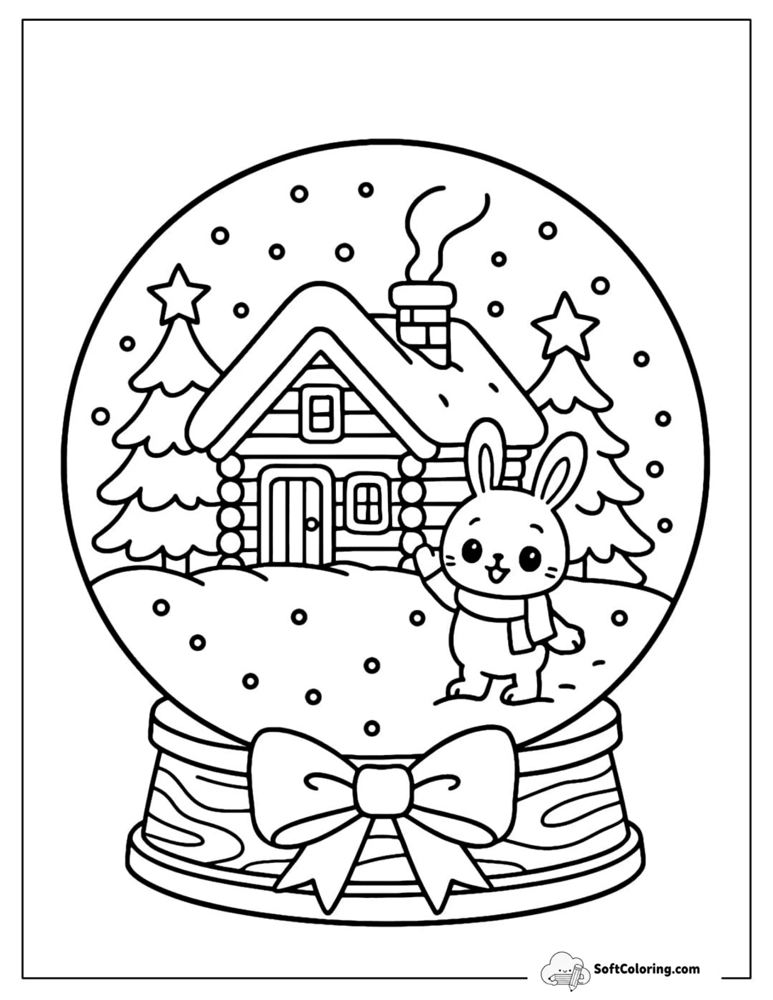 Cozy Cabin Snow Globe