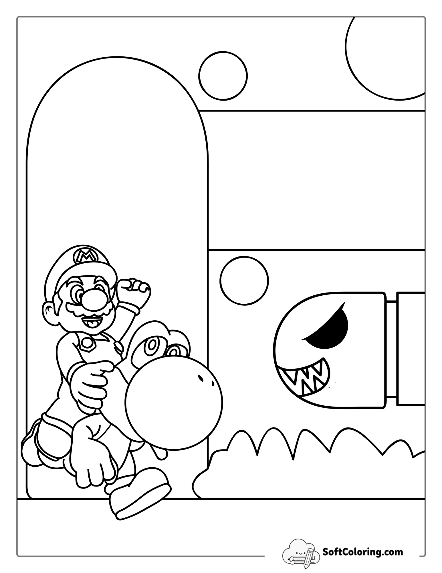 Mario, Luigi, And Bullet Bill