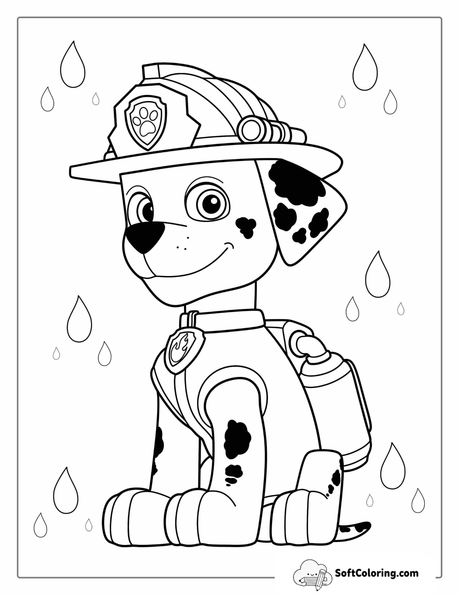 Simple Outline Of Marshall To Color
