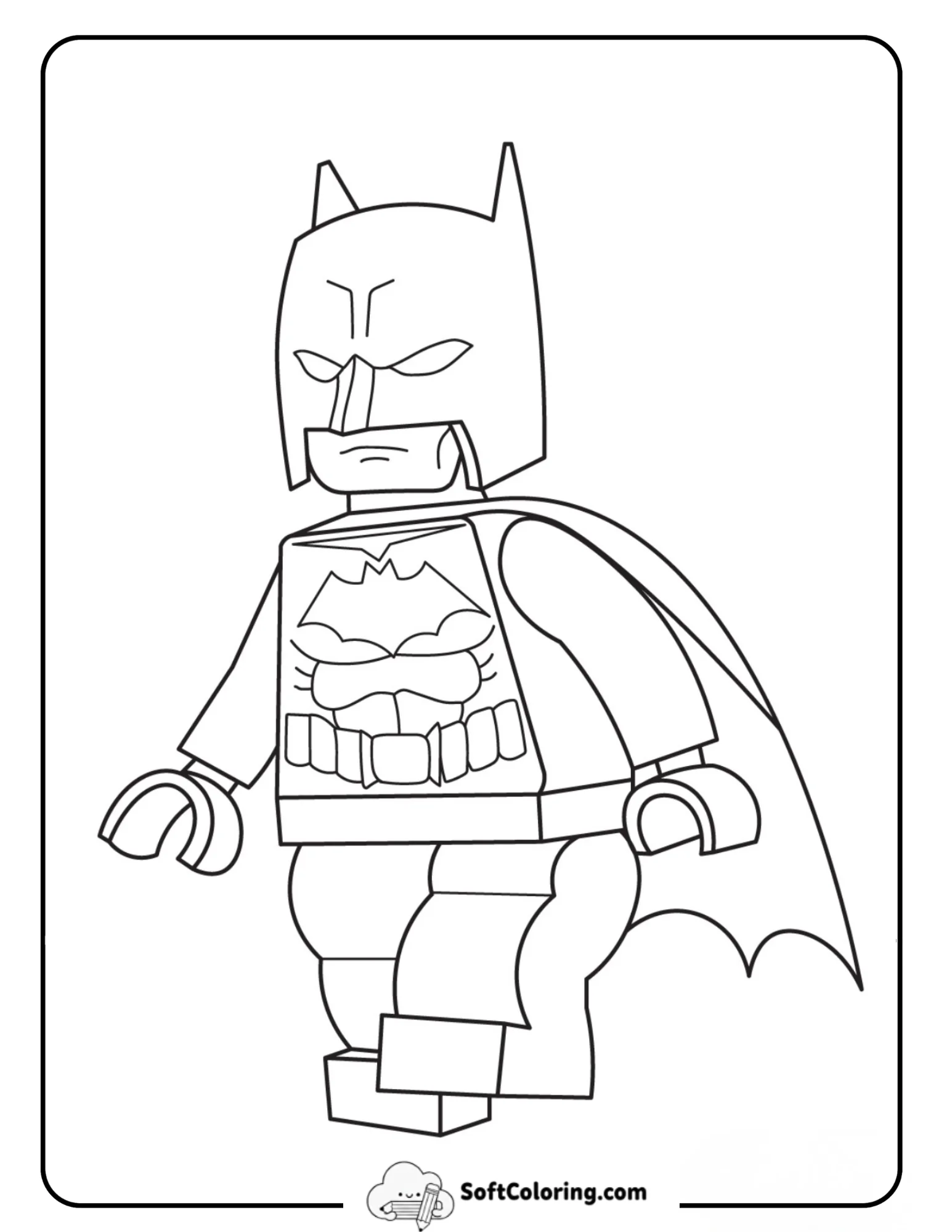 Free Lego Batman Coloring Sheets