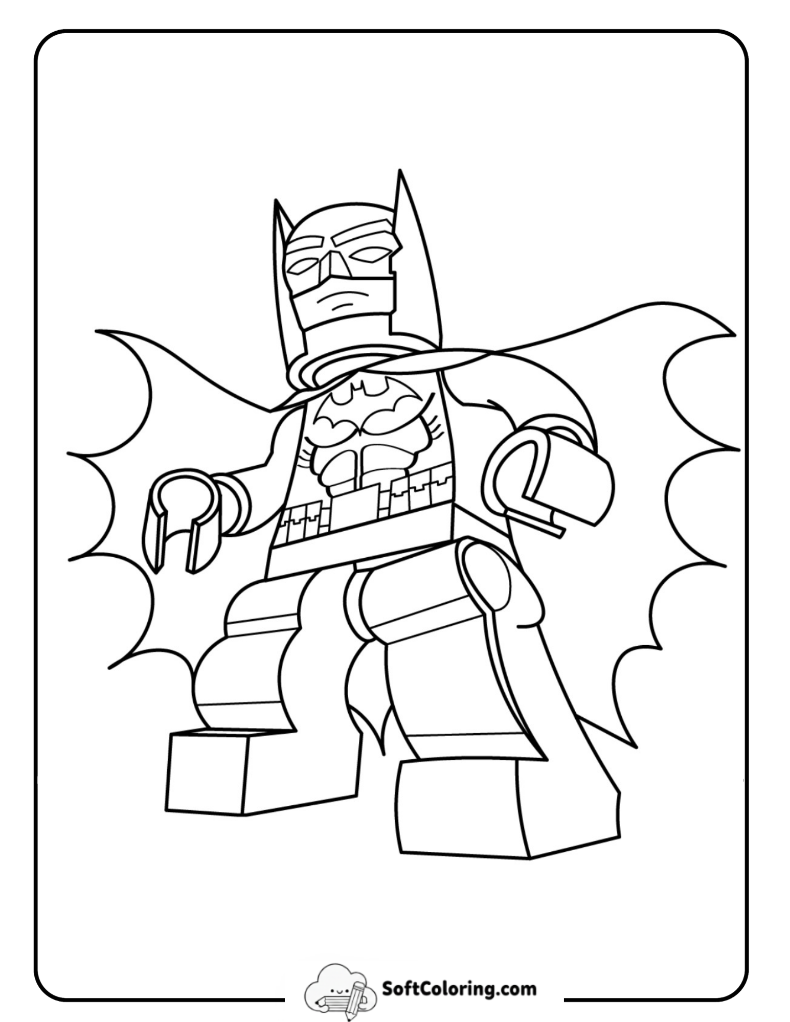 Lego Batman With Spreading Cape