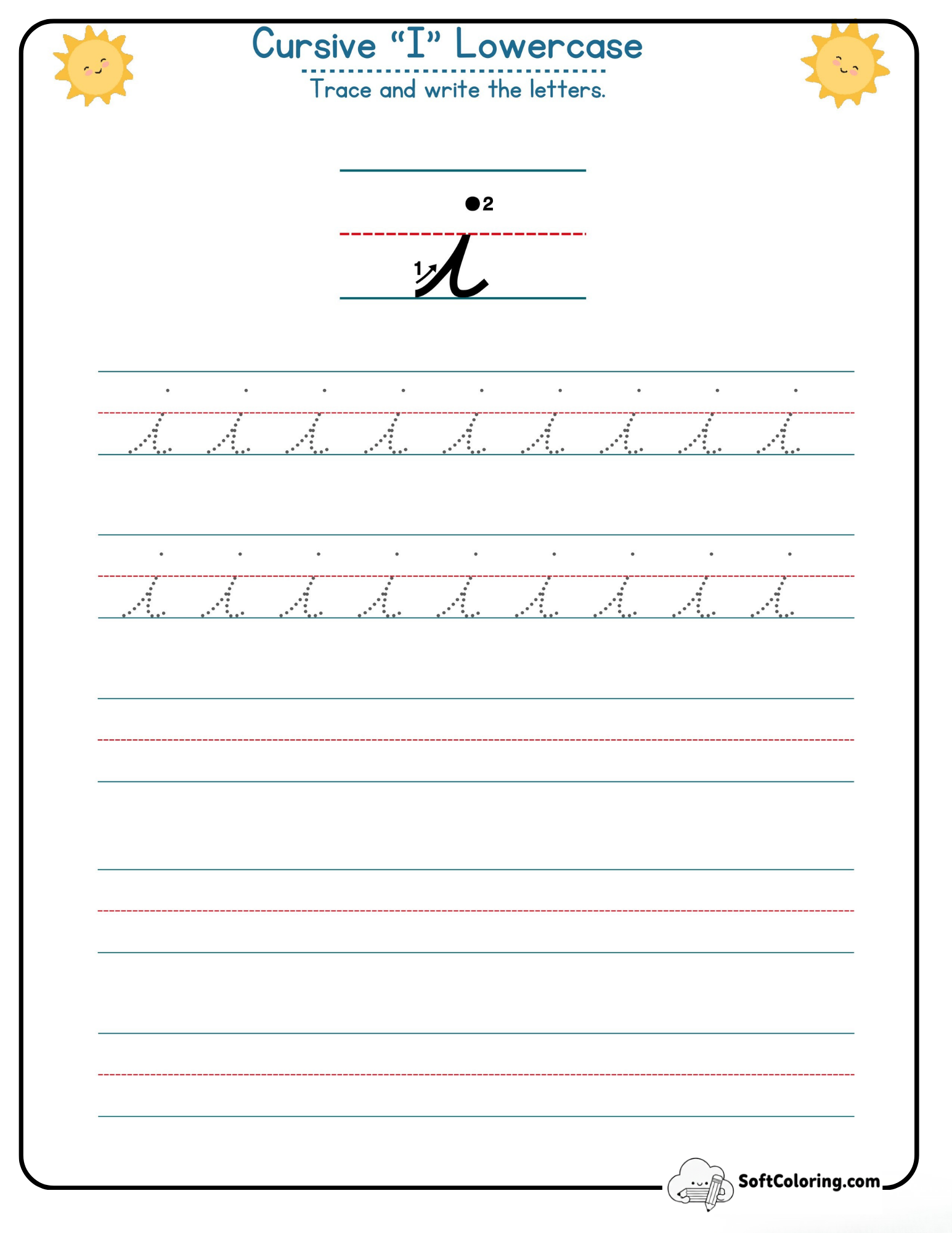 Cursive I Lowercase