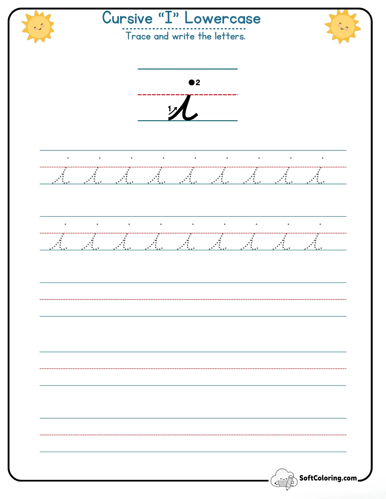 Cursive I Lowercase