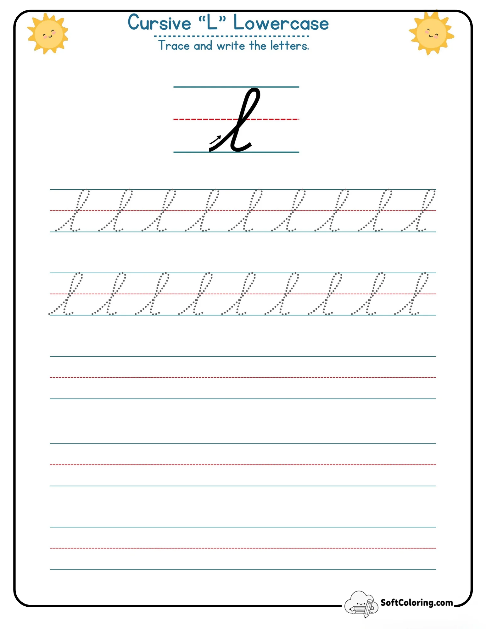 Cursive L Lowercase