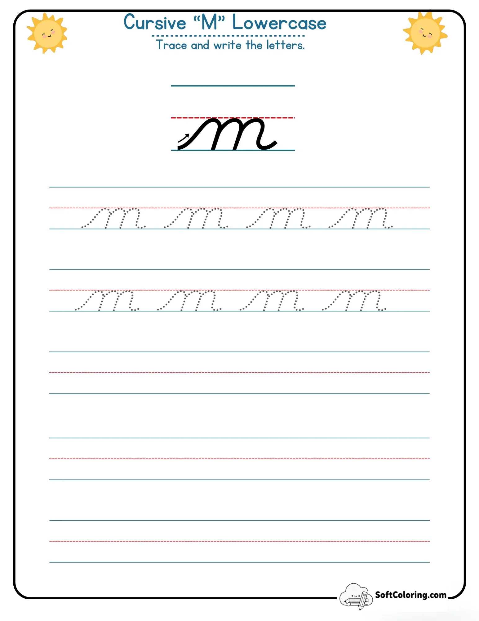 Cursive M Lowercase