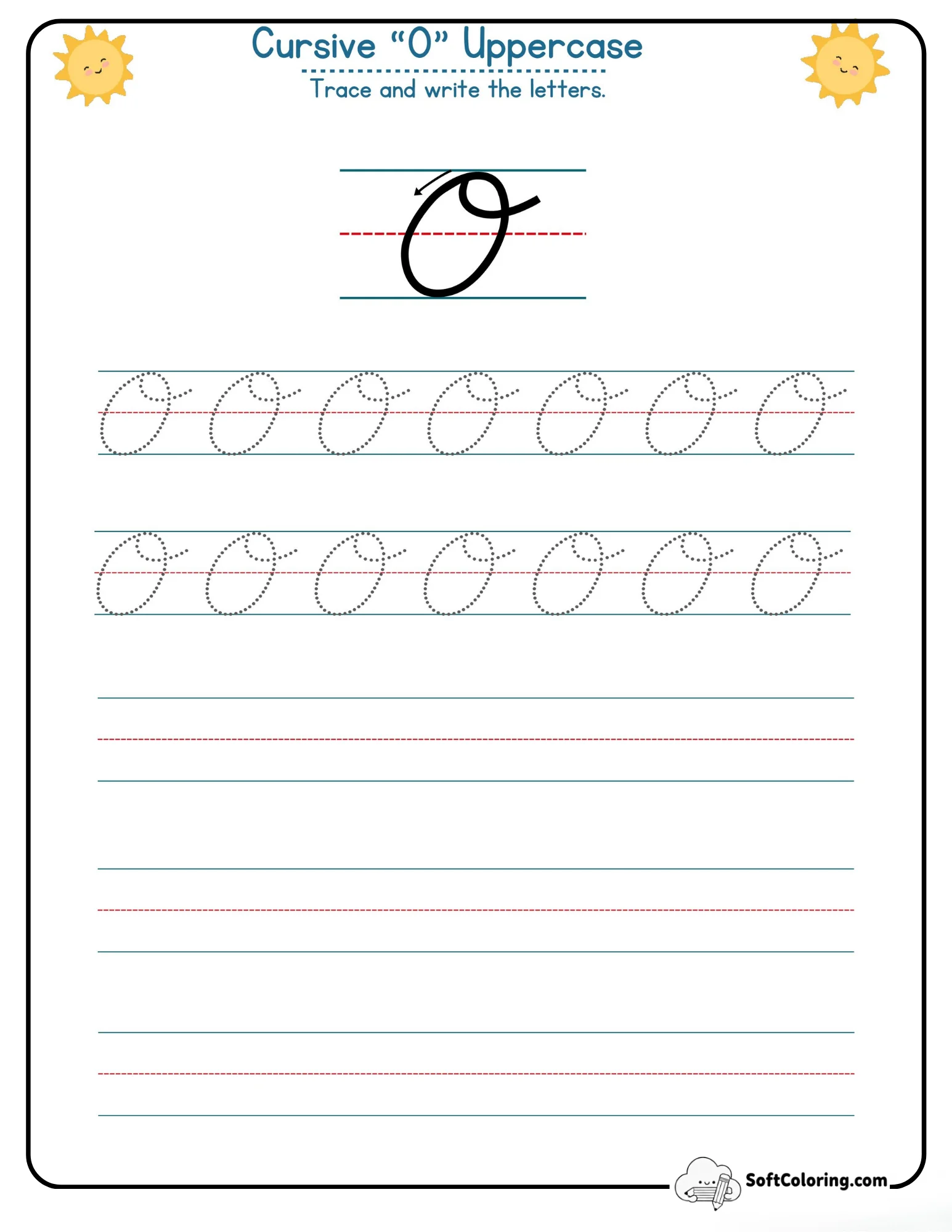 Cursive O Uppercase