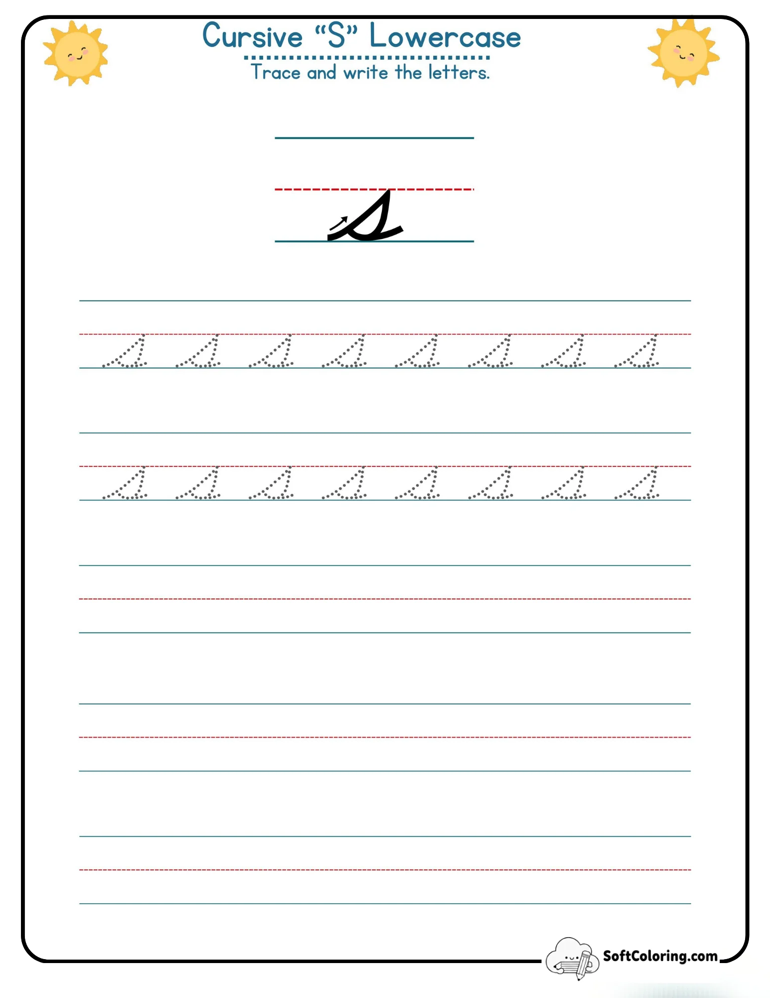 Cursive S Lowercase